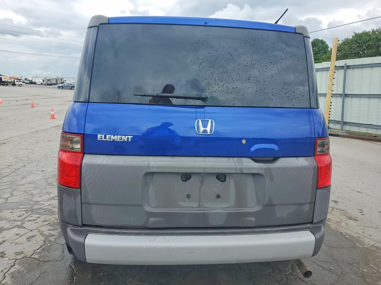 2004 Honda Element Ex Blue vin: 5J6YH28604L010963