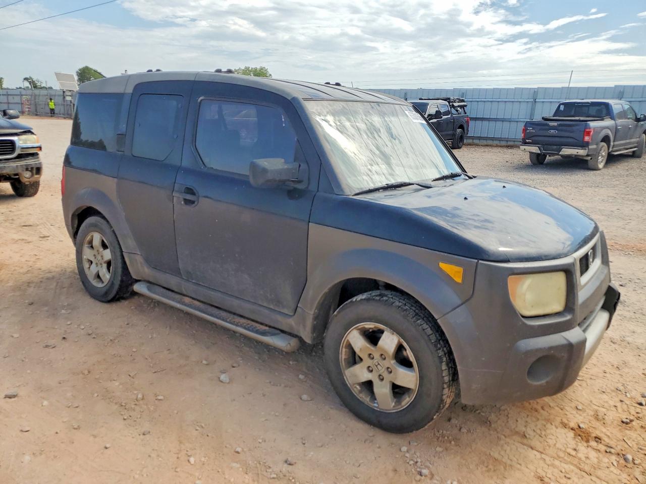 2004 Honda Element Ex Black vin: 5J6YH28604L027276