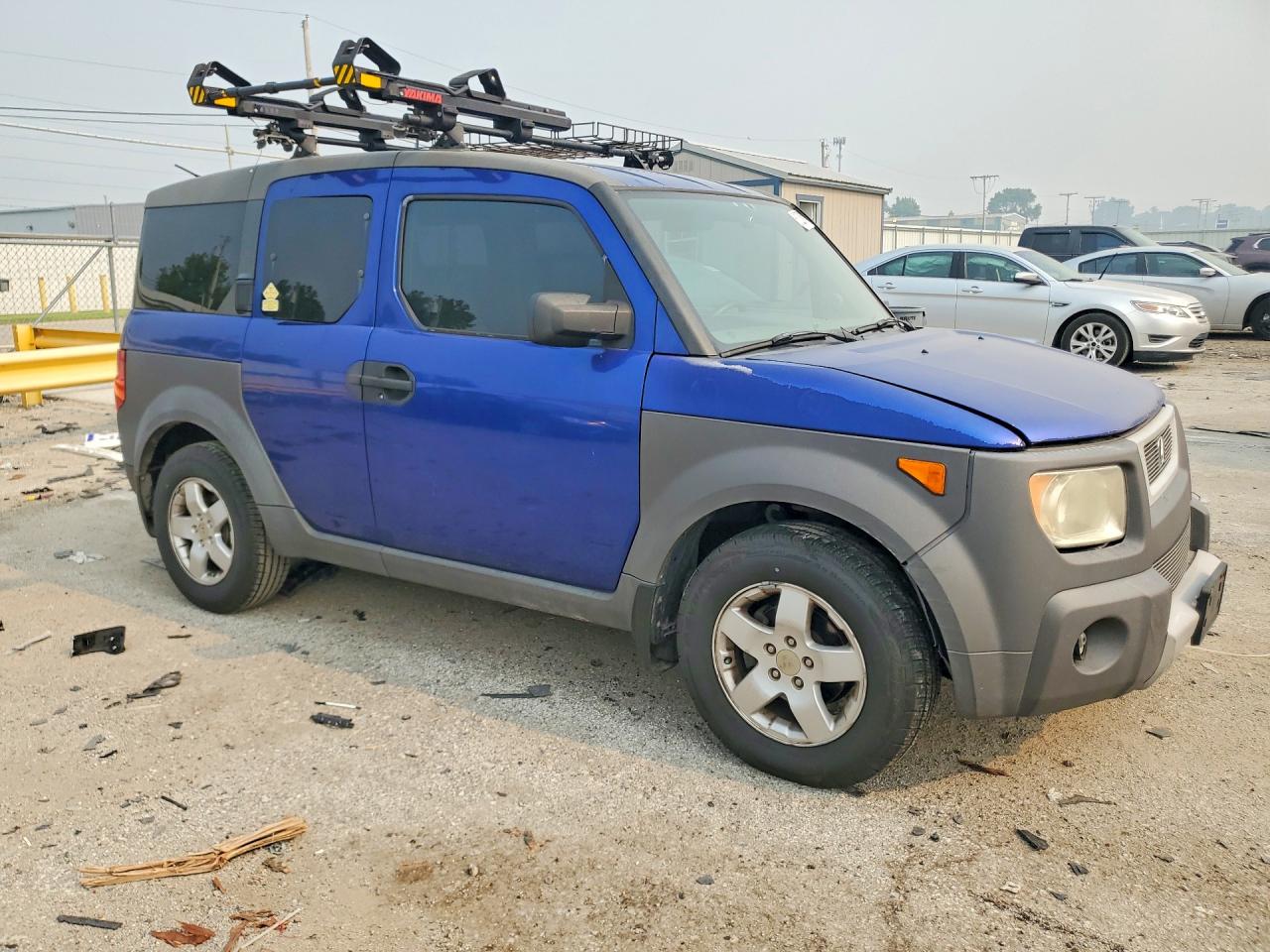 2004 Honda Element Ex Blue vin: 5J6YH28604L034907