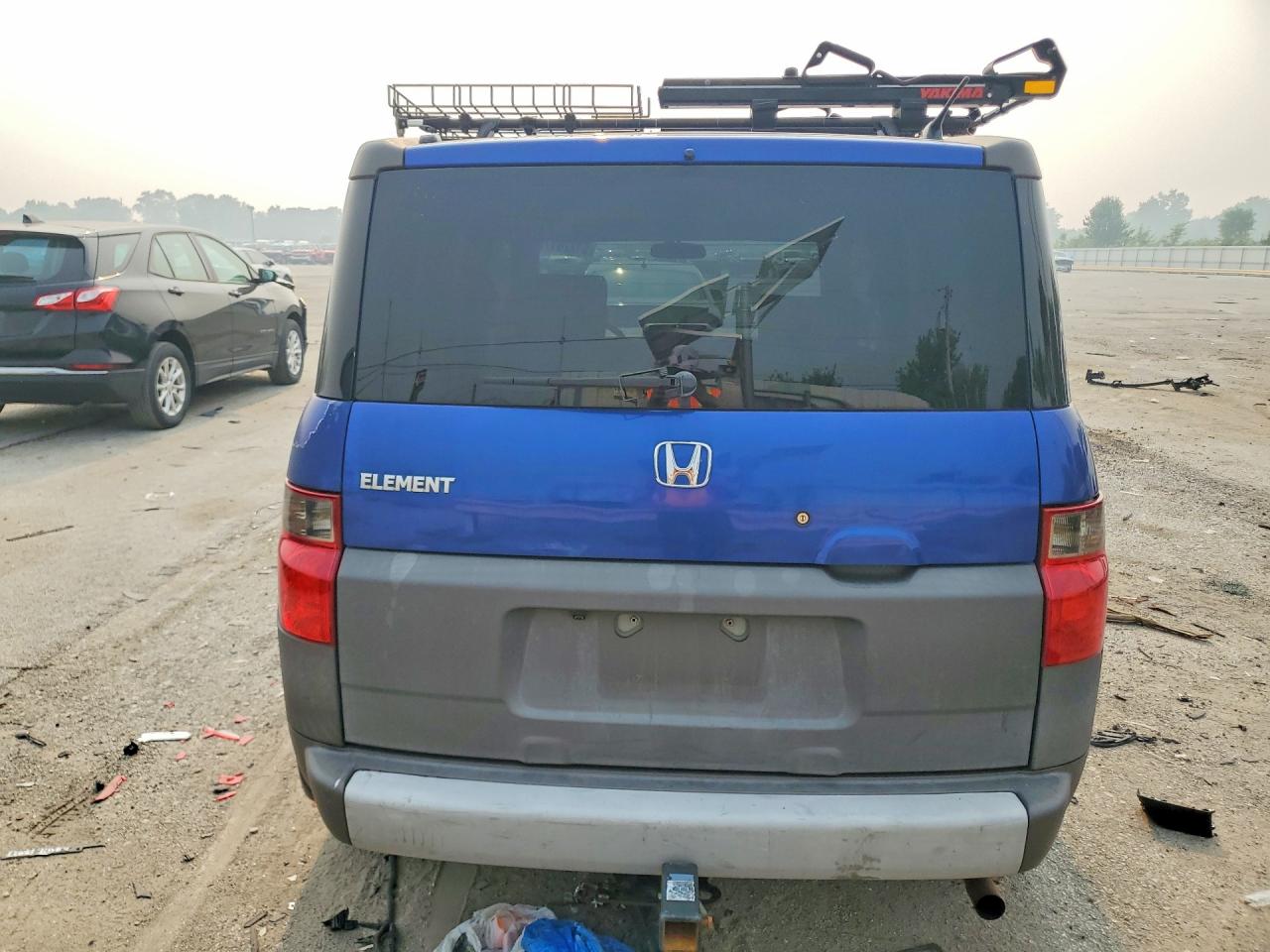 2004 Honda Element Ex Blue vin: 5J6YH28604L034907