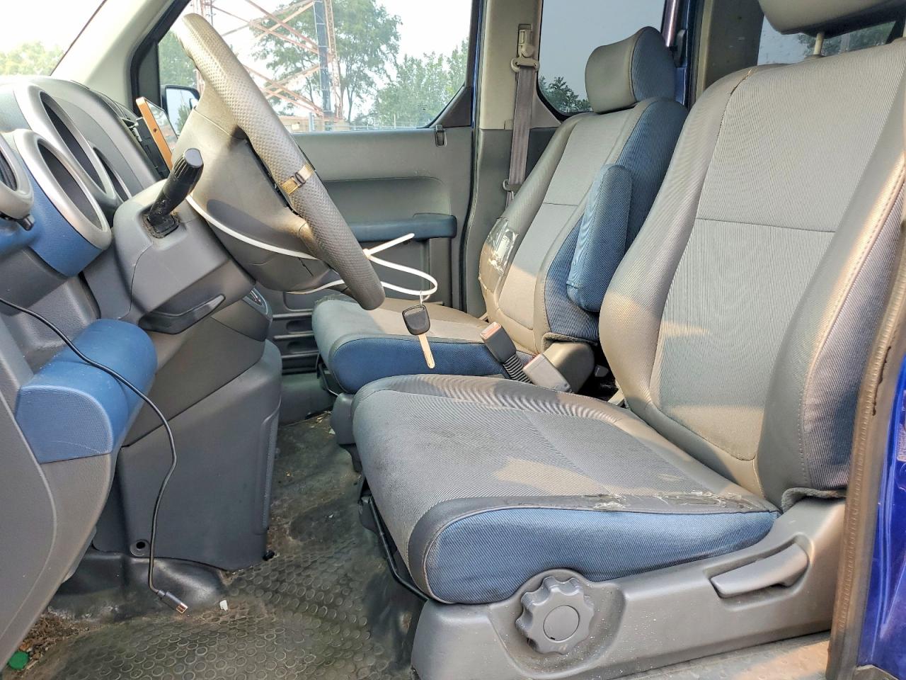2004 Honda Element Ex Blue vin: 5J6YH28604L034907