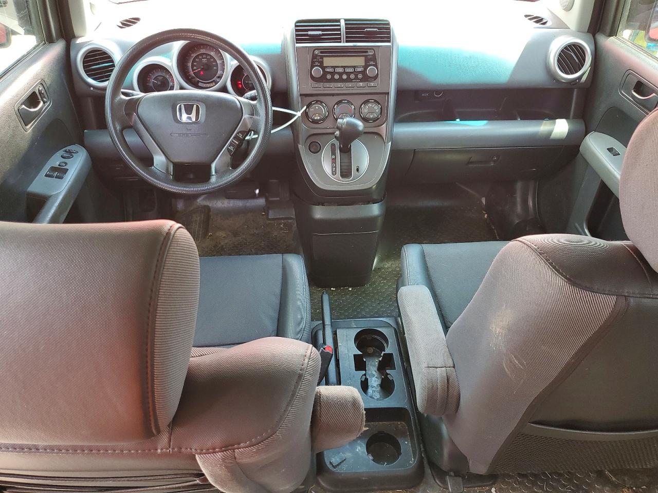 2005 Honda Element Ex Red vin: 5J6YH28605L012214
