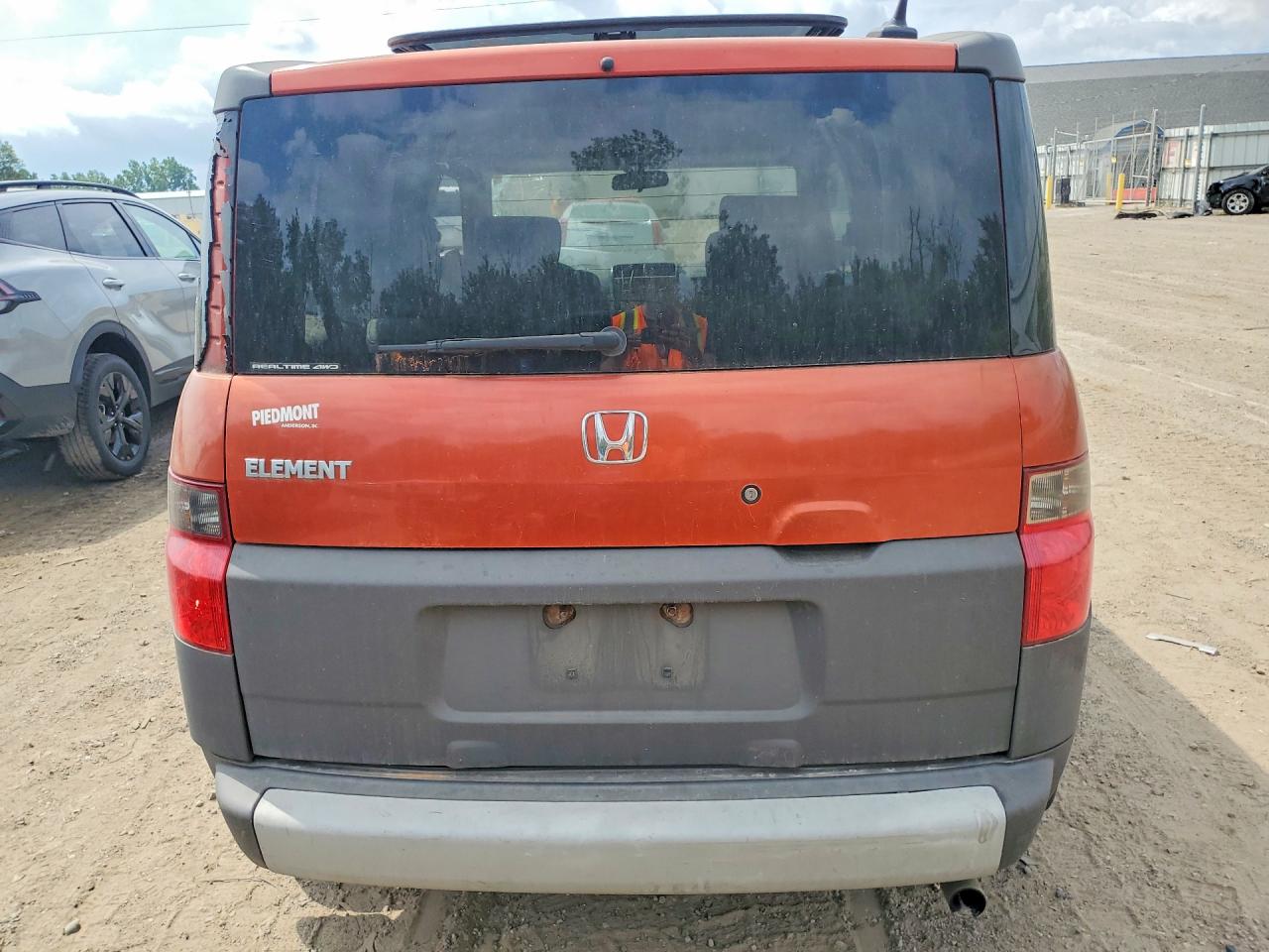 2005 Honda Element Ex Оранжевый vin: 5J6YH28605L032365