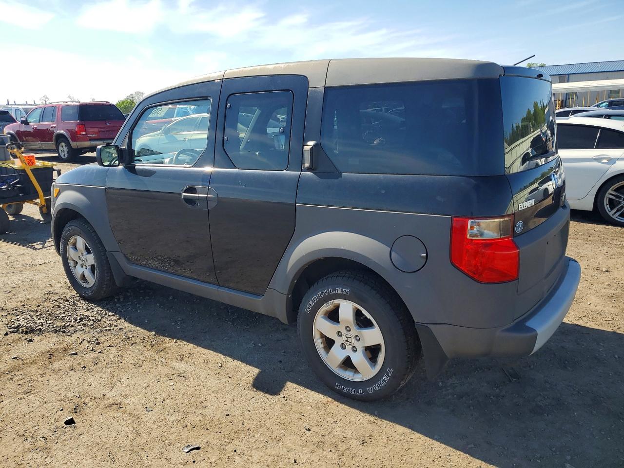 2004 Honda Element Ex Black vin: 5J6YH28614L017548