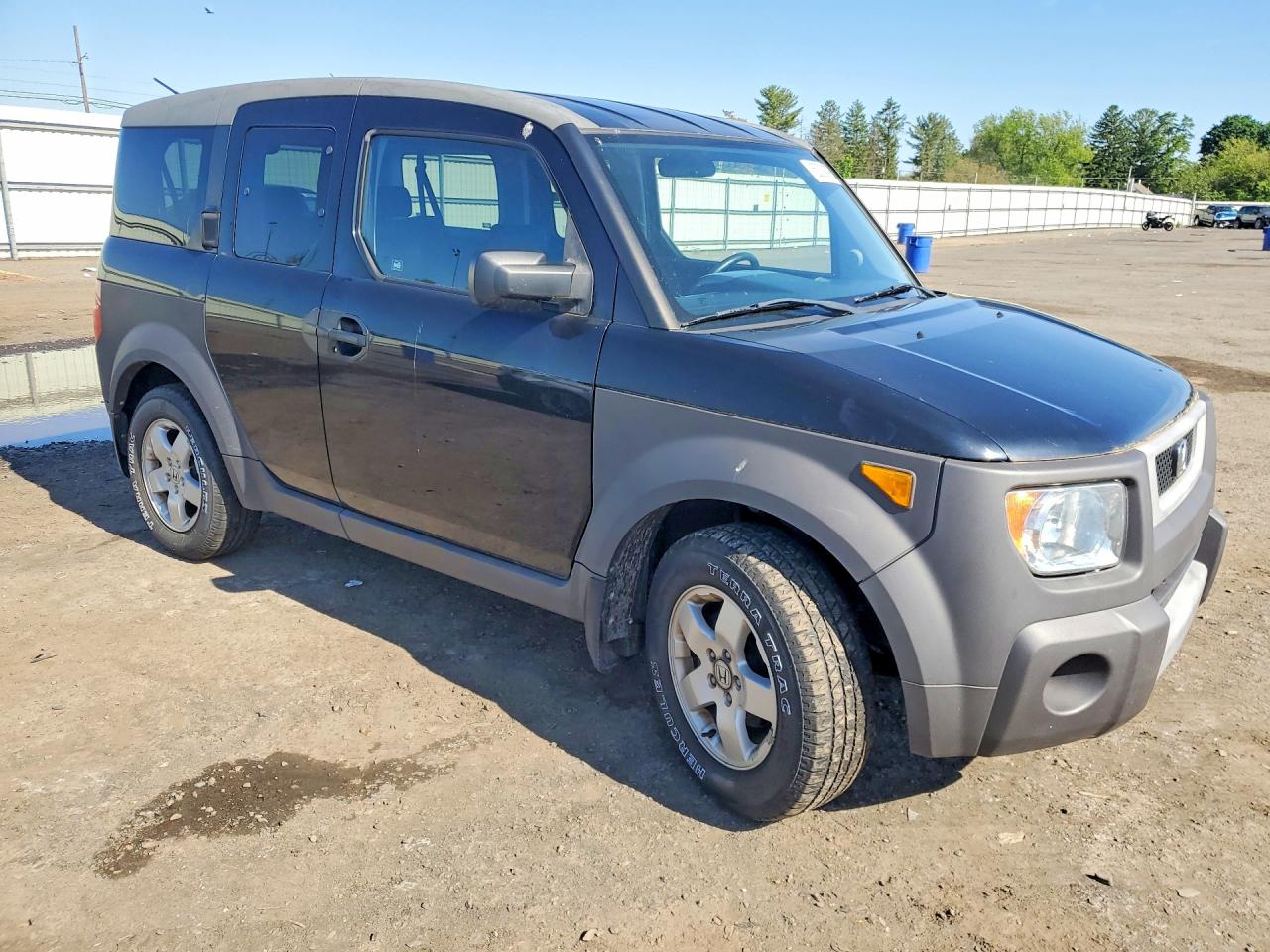 2004 Honda Element Ex Black vin: 5J6YH28614L017548