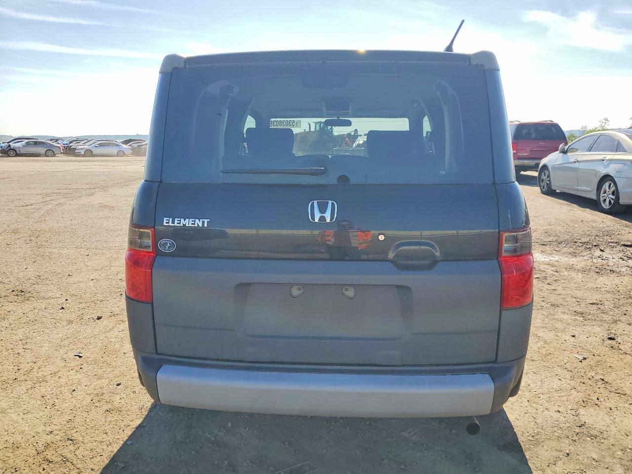 2004 Honda Element Ex Black vin: 5J6YH28614L017548