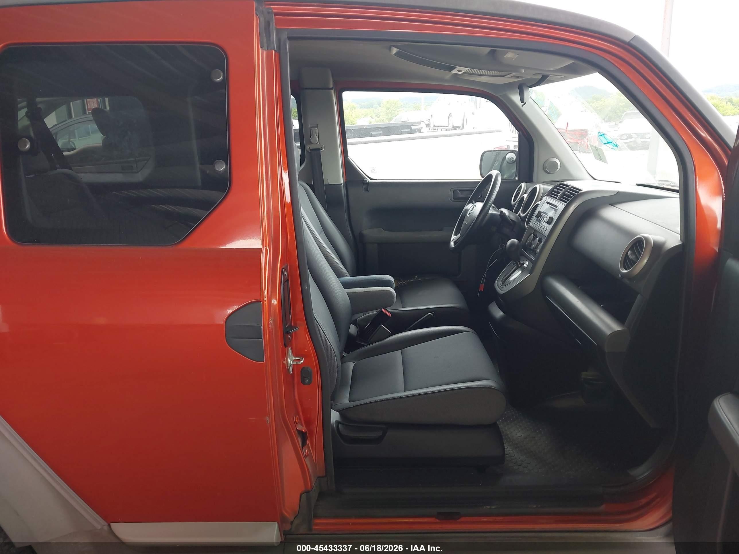 2004 Honda Element Ex Orange vin: 5J6YH28614L022958