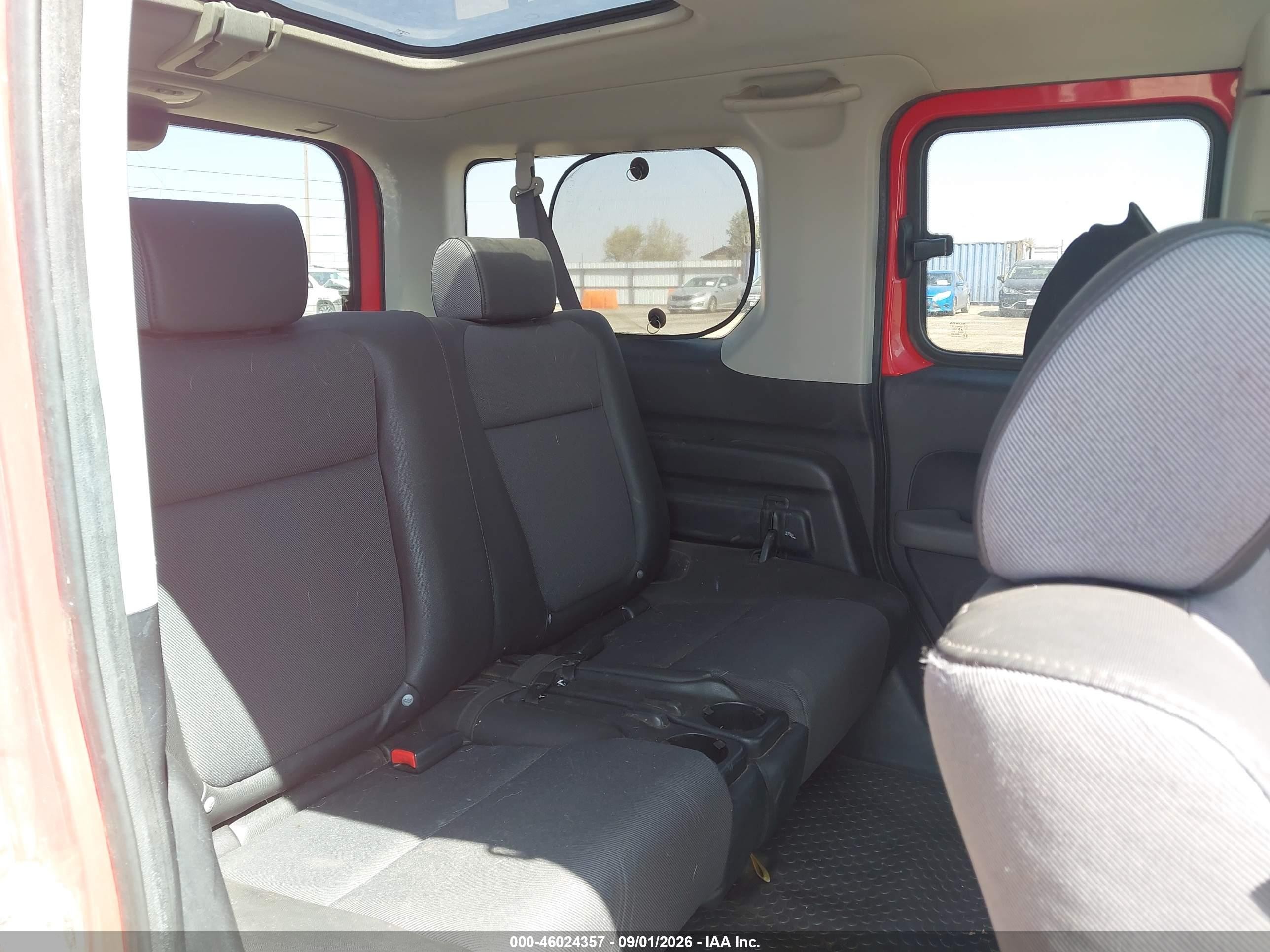 2005 Honda Element Ex Red vin: 5J6YH28615L000718
