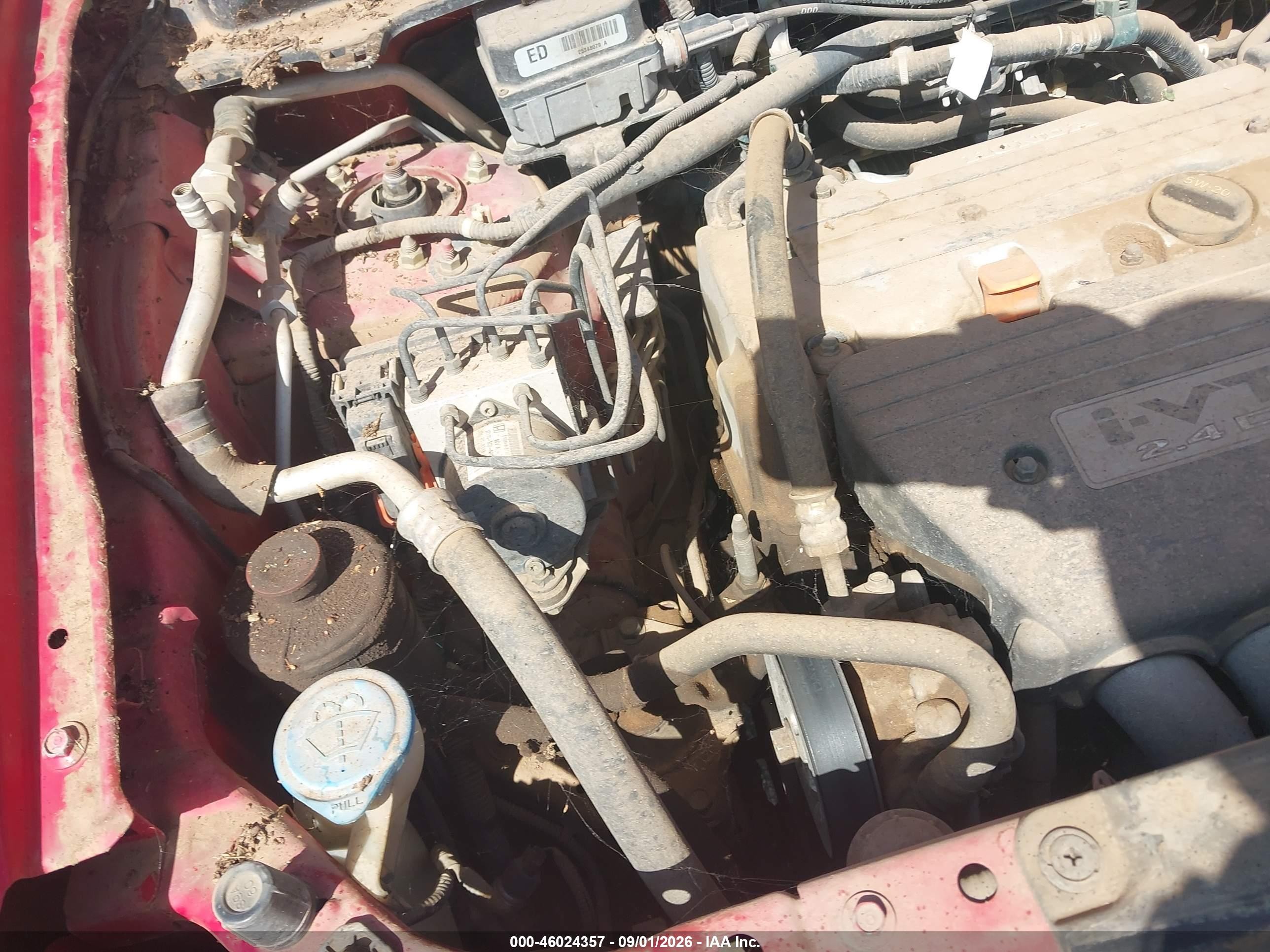 2005 Honda Element Ex Red vin: 5J6YH28615L000718