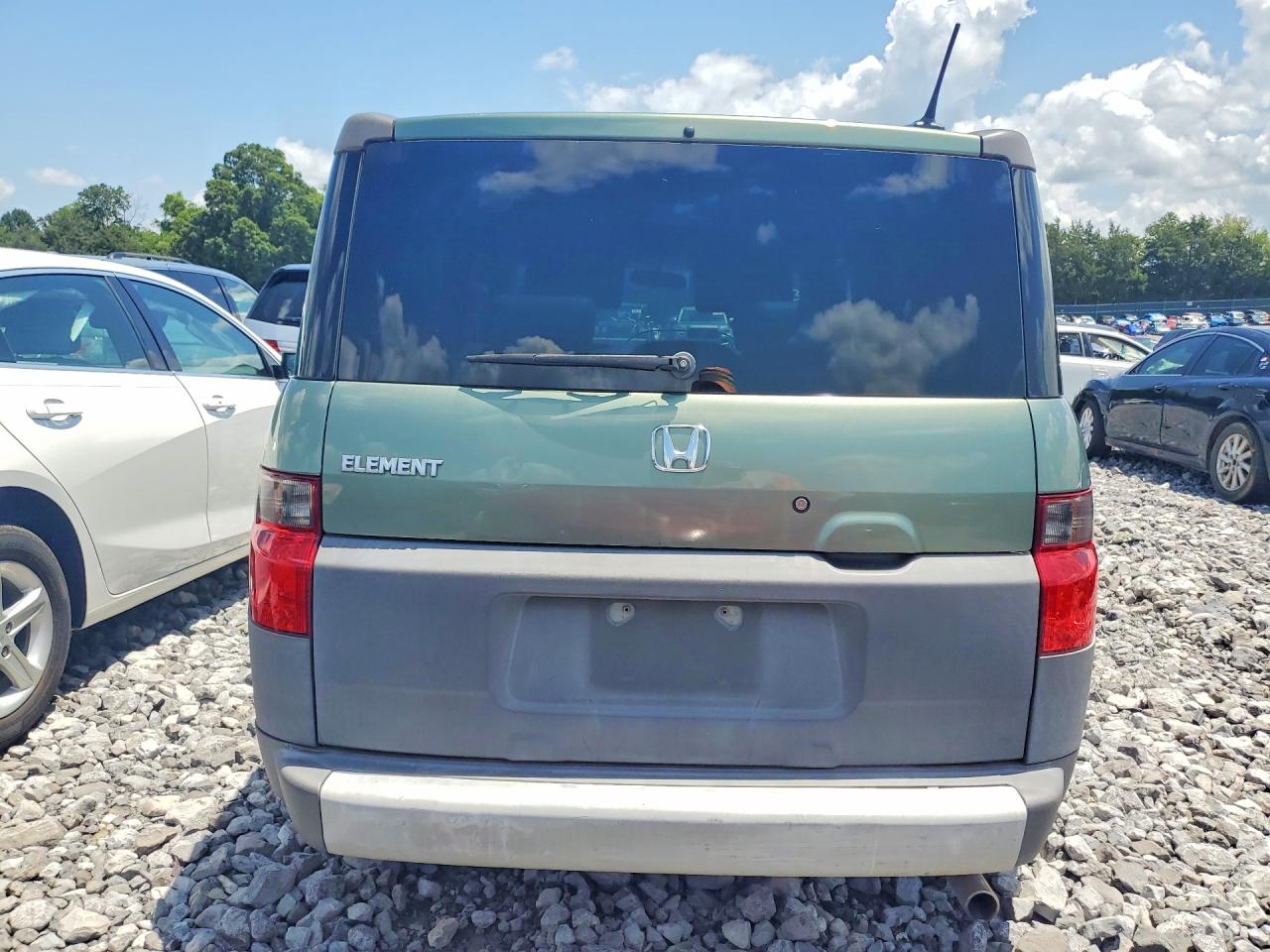 2005 Honda Element Ex Green vin: 5J6YH28615L004168