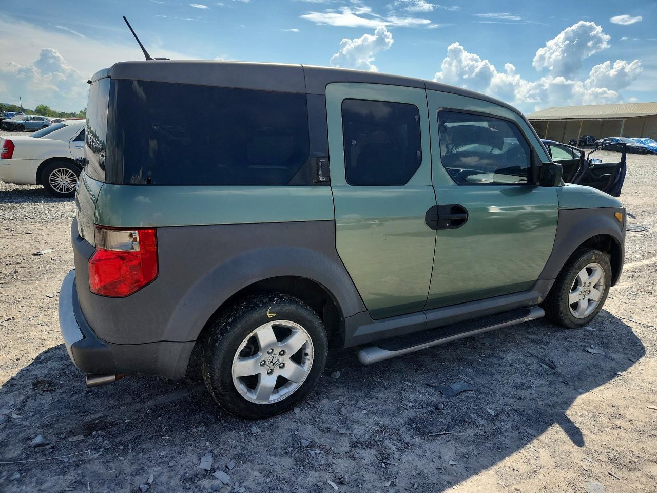 2005 Honda Element Ex Green vin: 5J6YH28615L004168