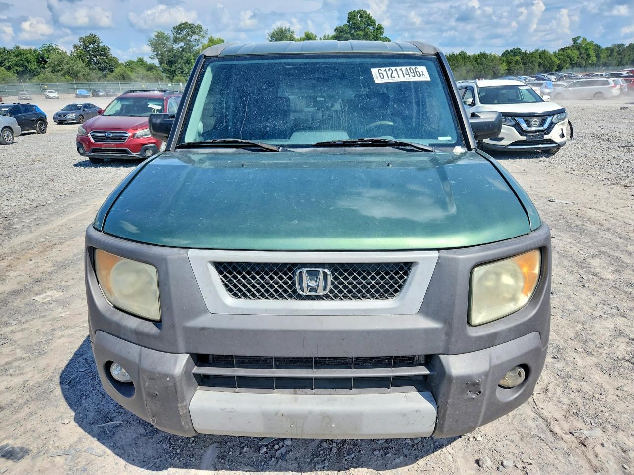 2005 Honda Element Ex Green vin: 5J6YH28615L004168