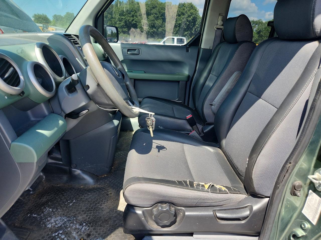 2005 Honda Element Ex Green vin: 5J6YH28615L004168