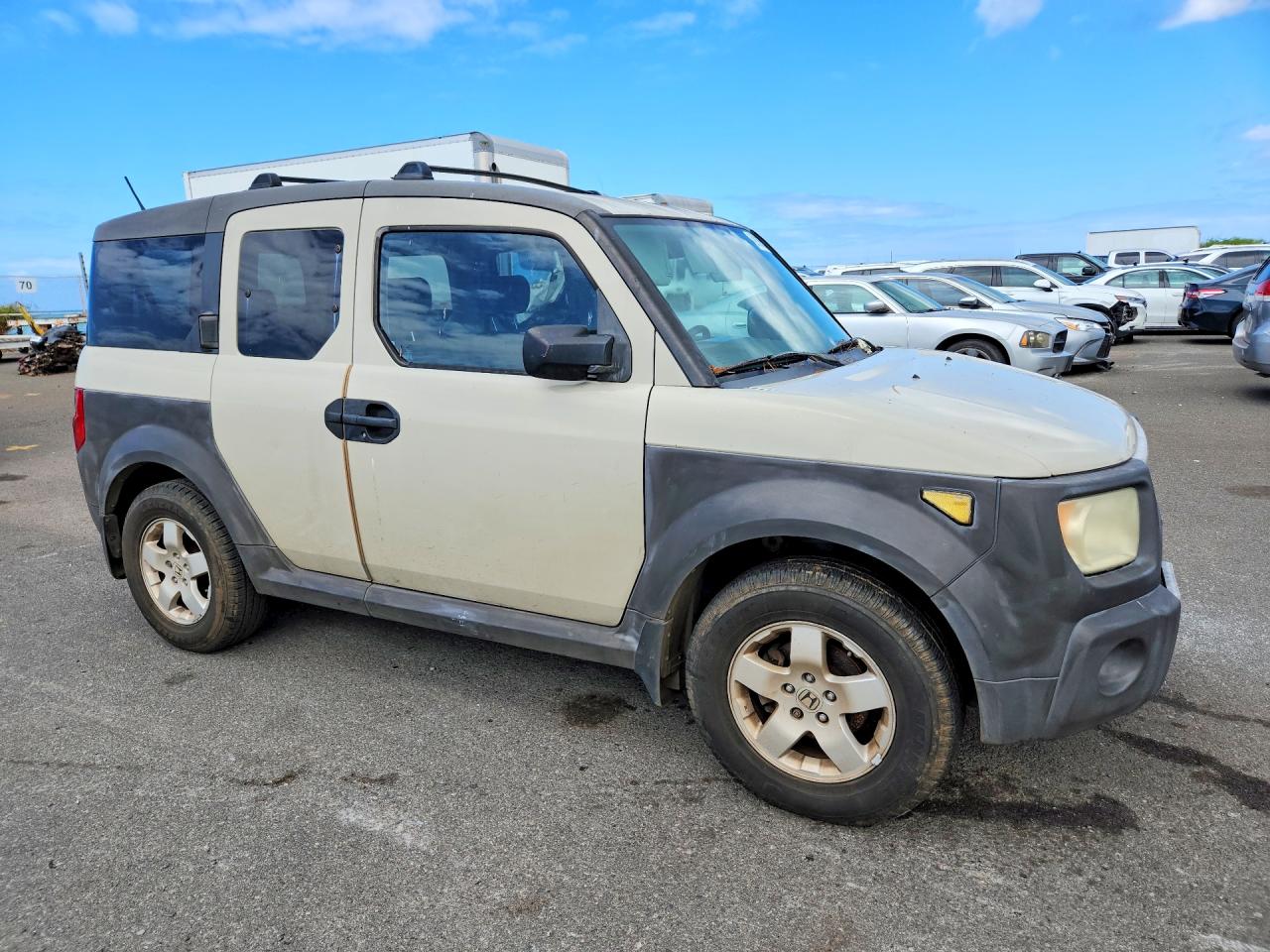 2005 Honda Element Ex Beige vin: 5J6YH28615L013243