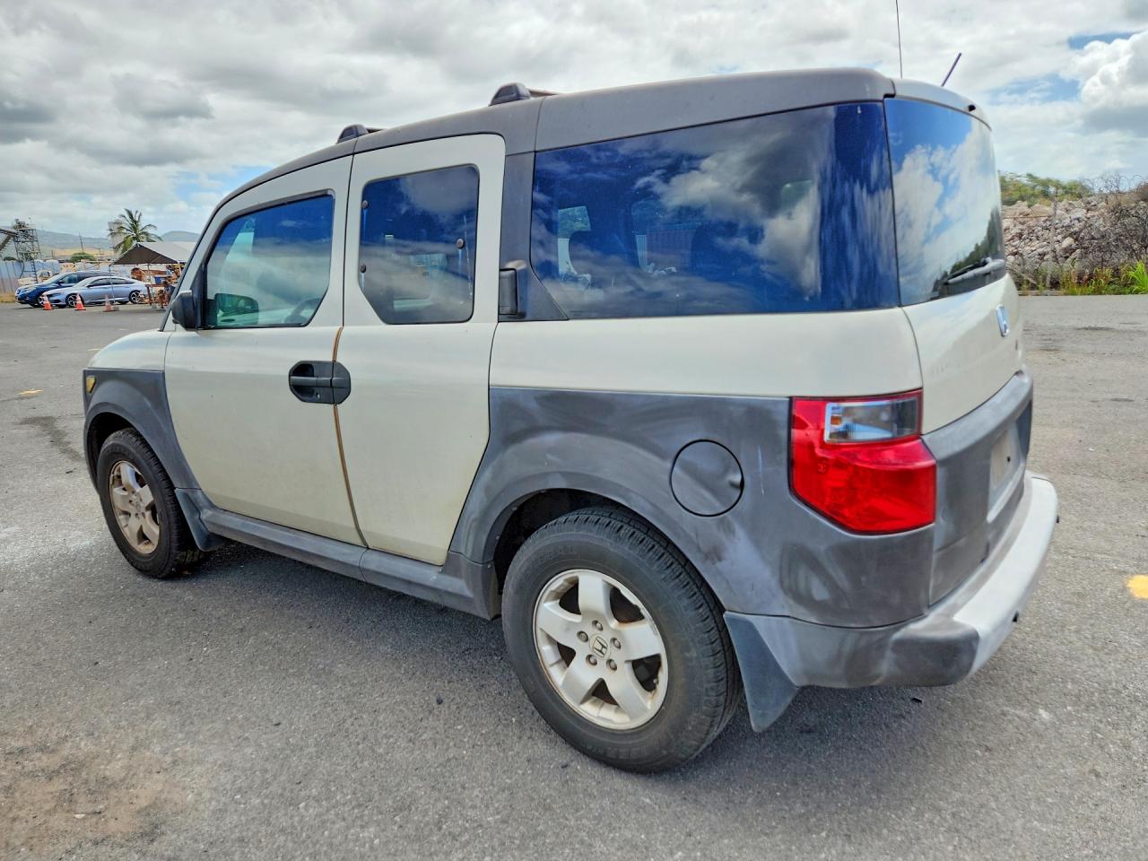 2005 Honda Element Ex Beige vin: 5J6YH28615L013243