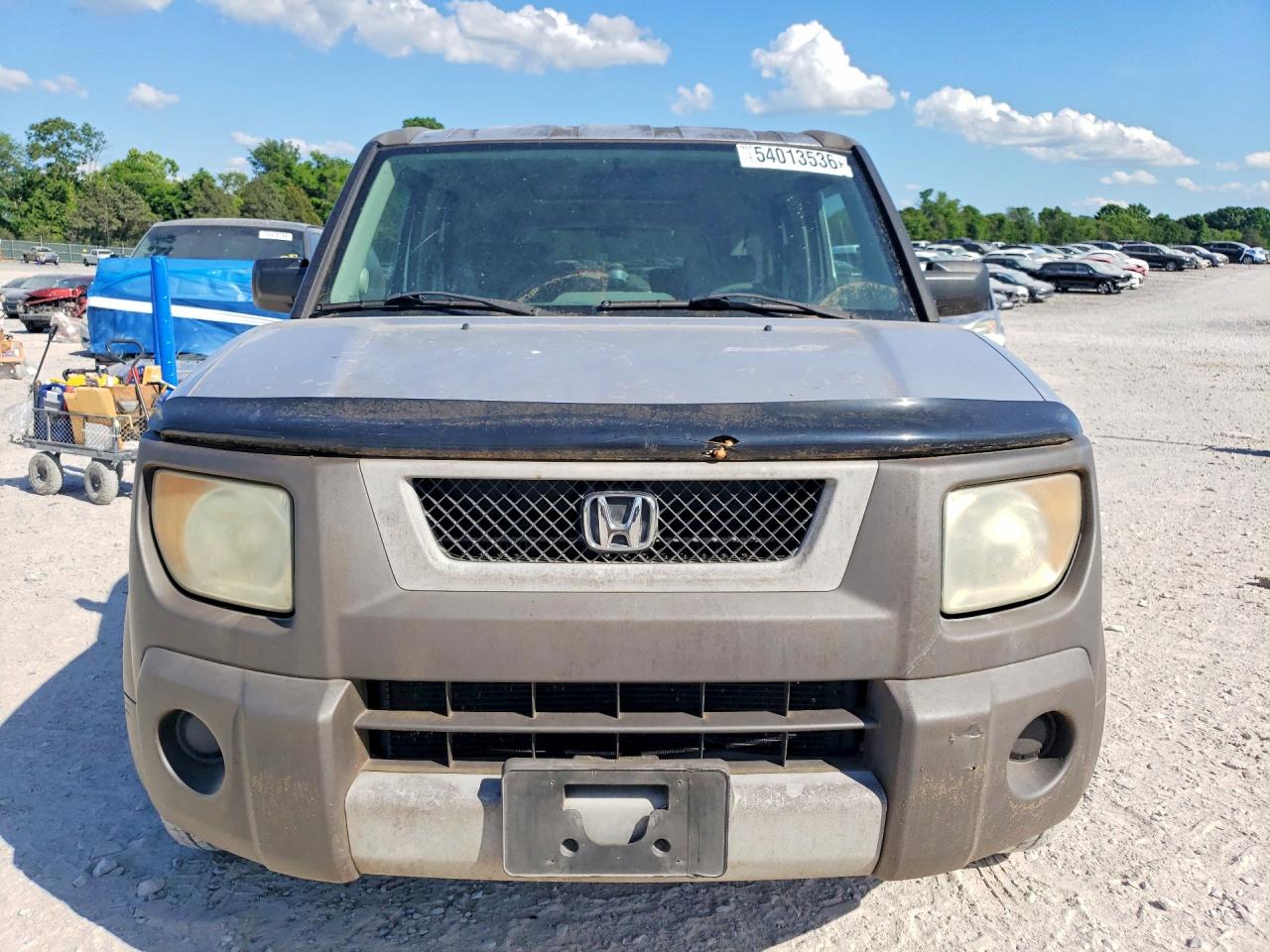 2004 Honda Element Ex Silver vin: 5J6YH28624L004985
