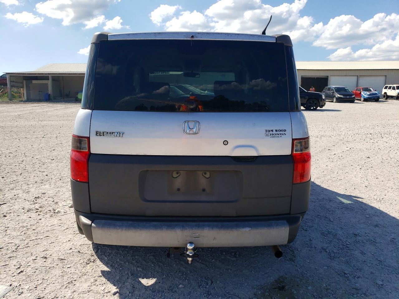 2004 Honda Element Ex Silver vin: 5J6YH28624L004985