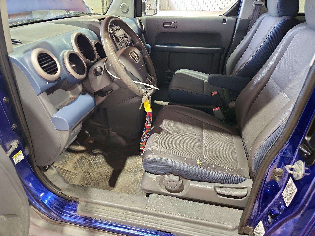 2005 Honda Element Ex Blue vin: 5J6YH28625L003658