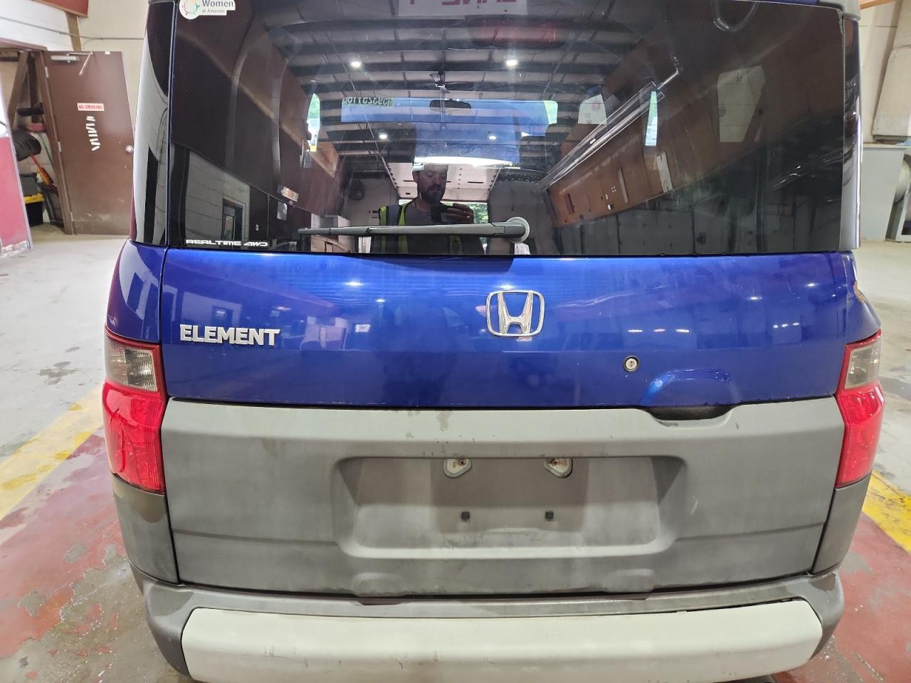 2005 Honda Element Ex Blue vin: 5J6YH28625L003658 Damage: Lift Gate, Multiple Scratches Heavy, 2