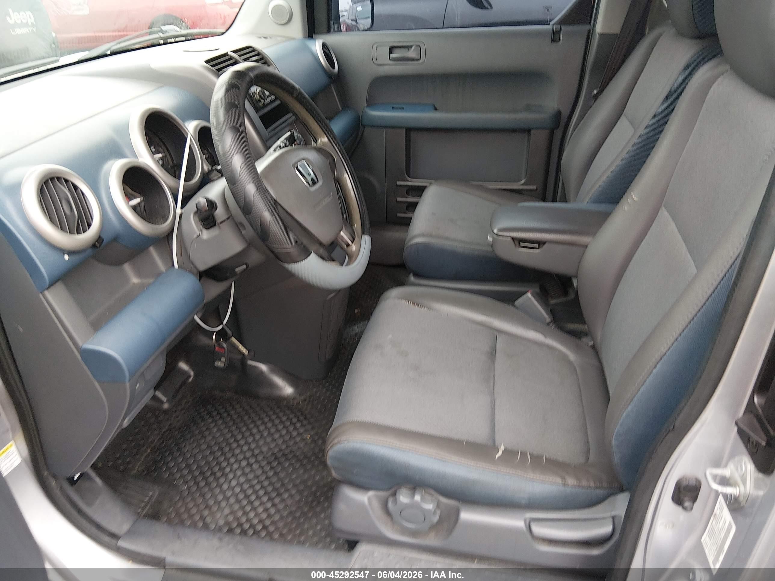 2005 Honda Element Ex Silver vin: 5J6YH28625L014014