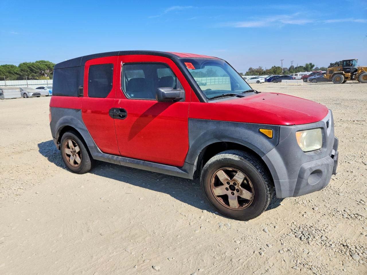 2005 Honda Element Ex Red vin: 5J6YH28625L018371
