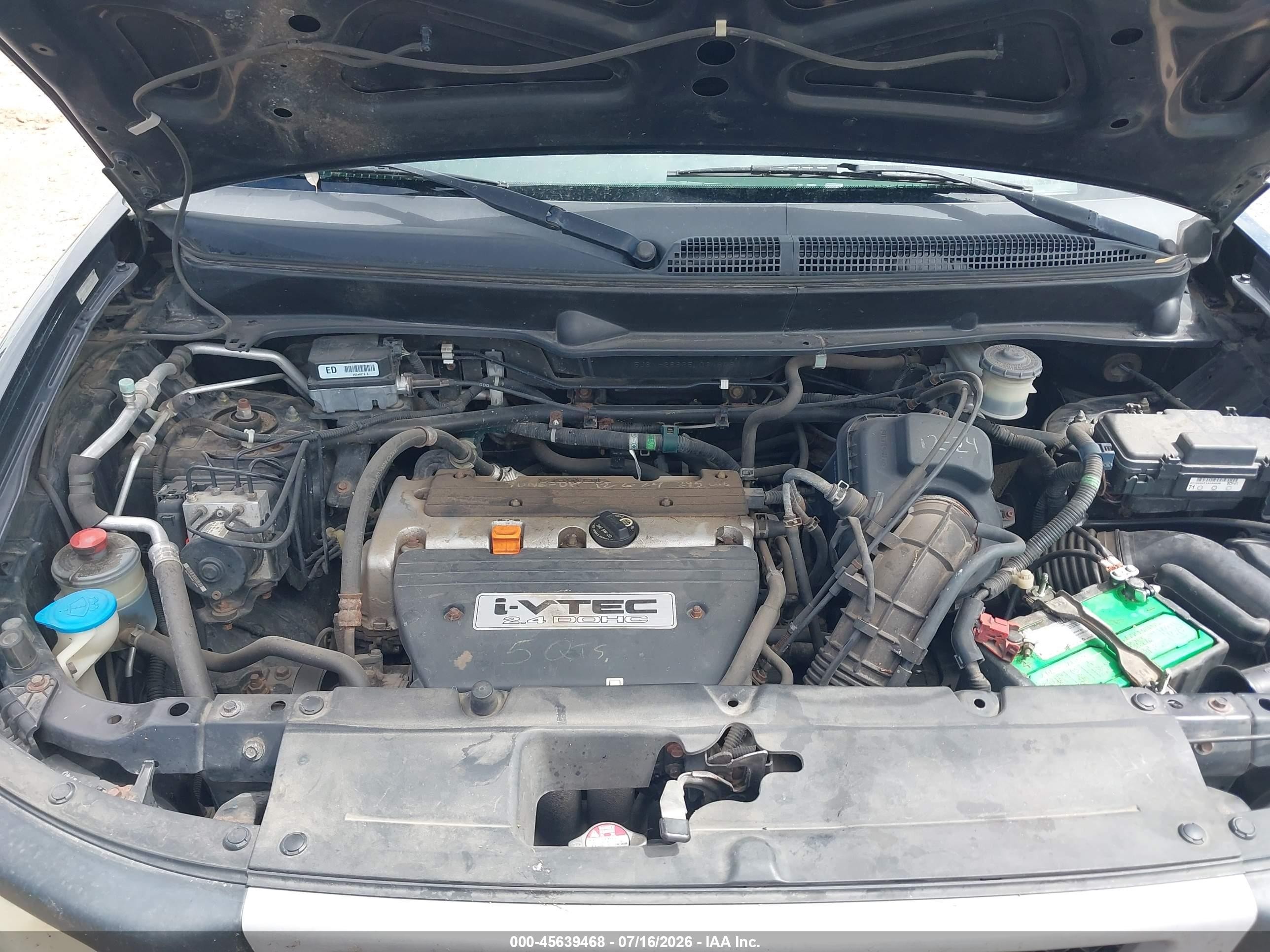 2005 Honda Element Ex Черный vin: 5J6YH28625L024848