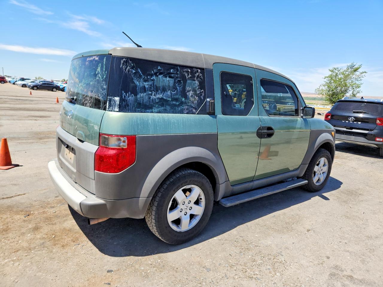 2004 Honda Element Ex Green vin: 5J6YH28634L021732