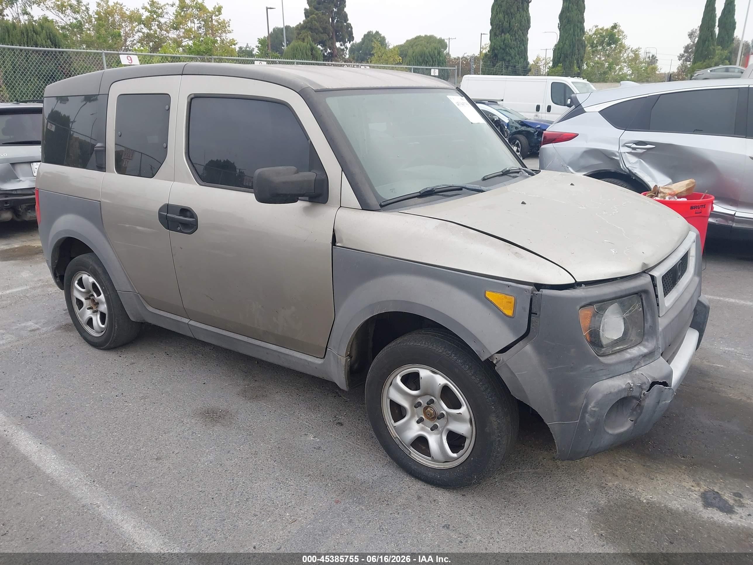 2004 Honda Element Ex Silver vin: 5J6YH28634L022072