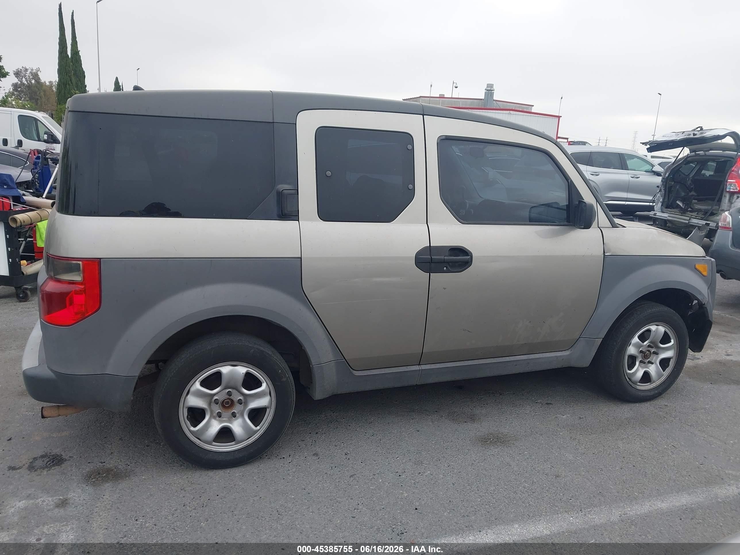 2004 Honda Element Ex Silver vin: 5J6YH28634L022072