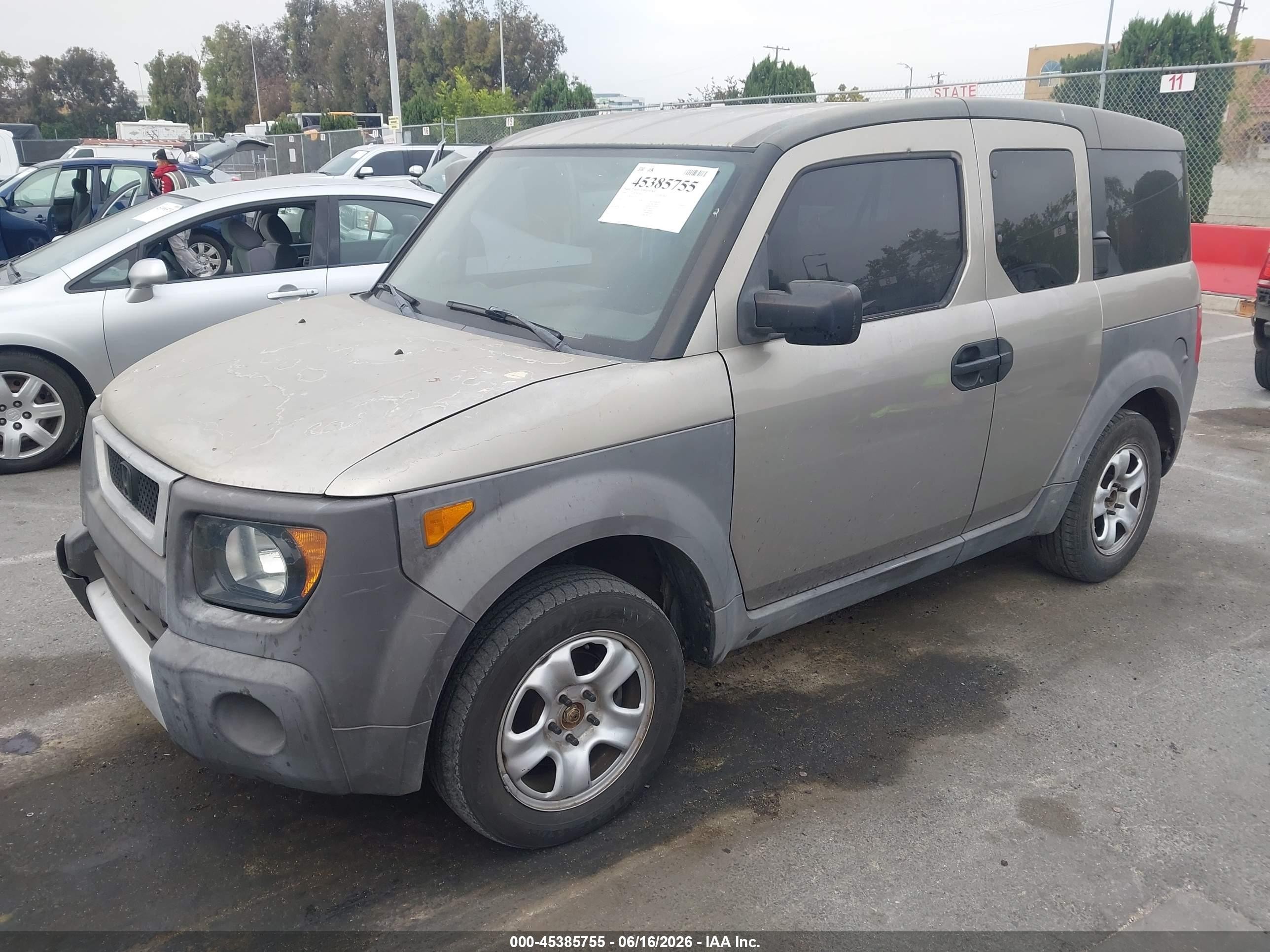2004 Honda Element Ex Silver vin: 5J6YH28634L022072