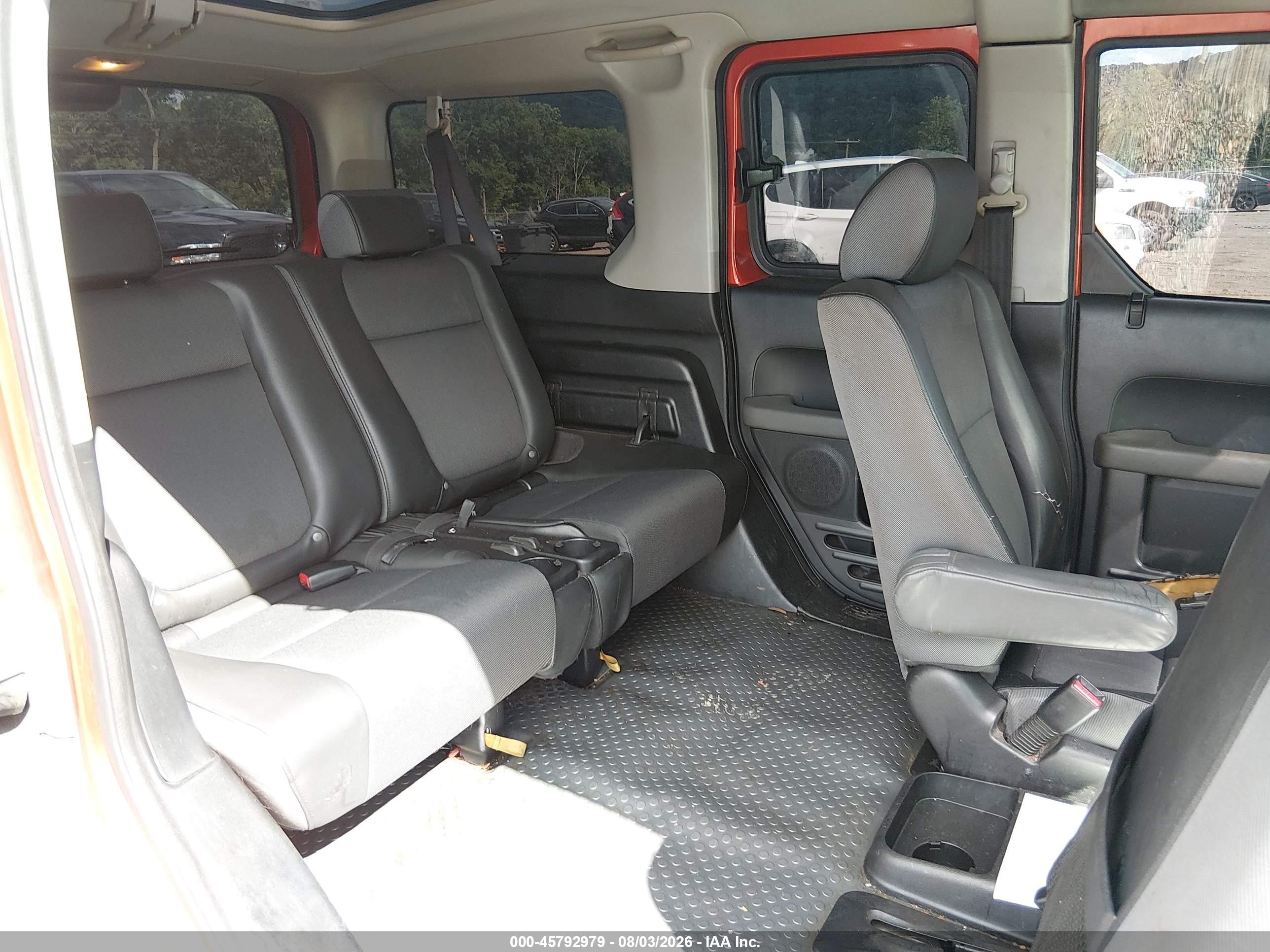2004 Honda Element Ex Orange vin: 5J6YH28634L033671