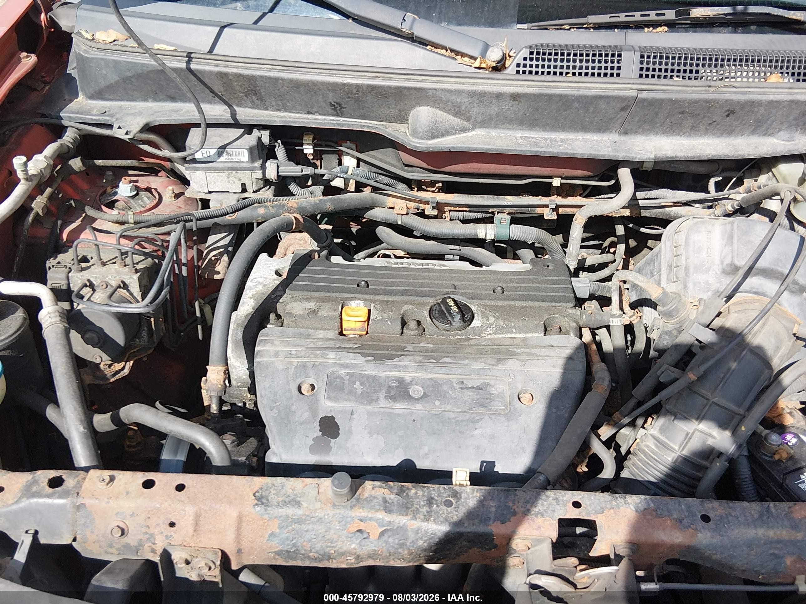 2004 Honda Element Ex Orange vin: 5J6YH28634L033671
