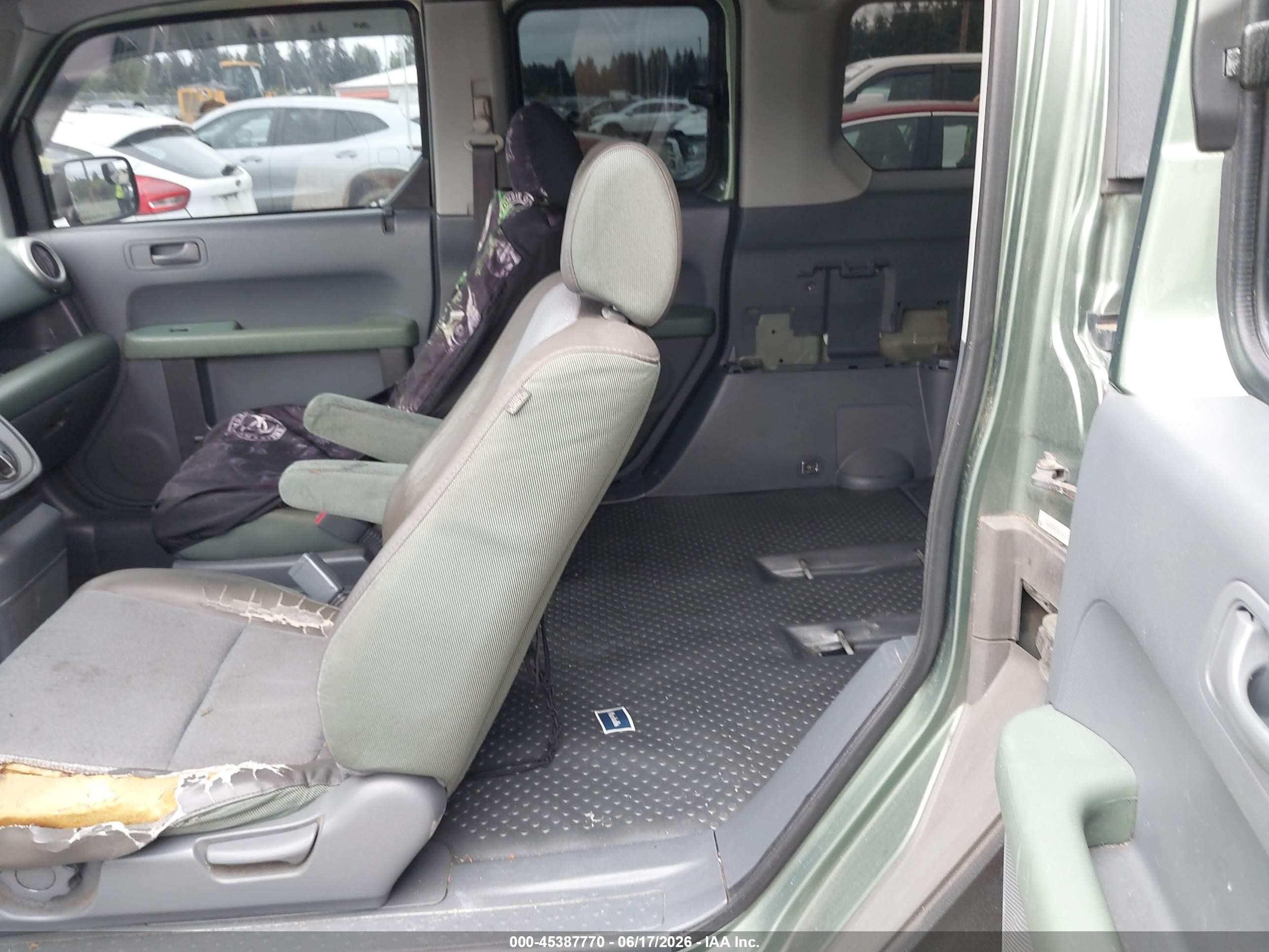 2005 Honda Element Ex Gray vin: 5J6YH28635L004155