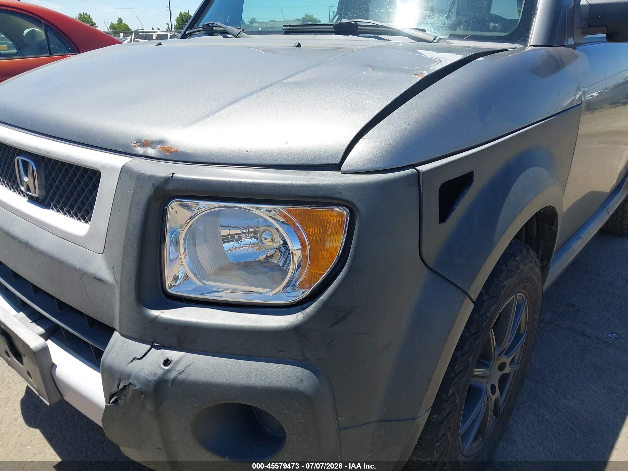 2005 Honda Element Ex Серый vin: 5J6YH28635L008304