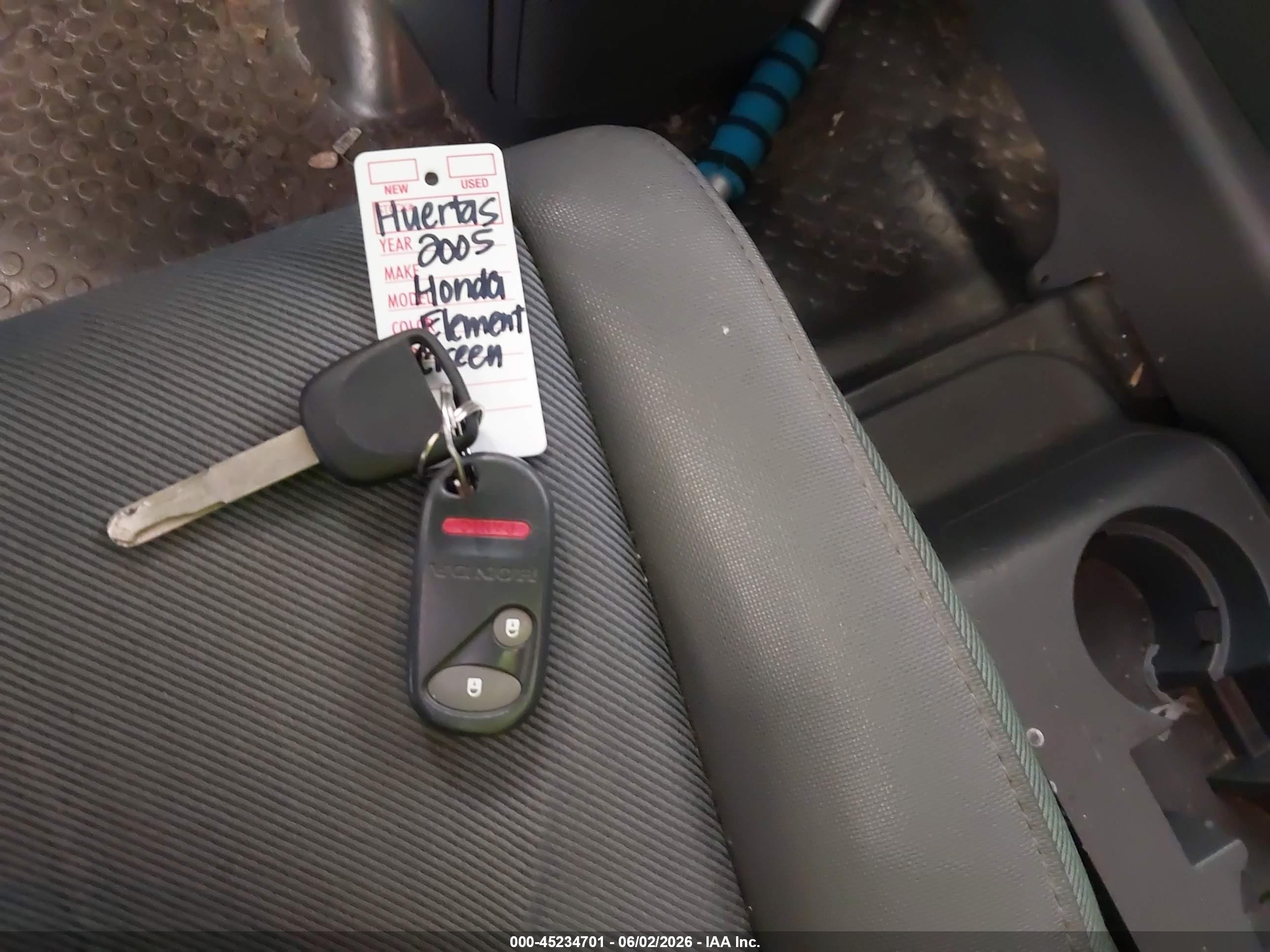 2005 Honda Element Ex Зеленый vin: 5J6YH28635L019397