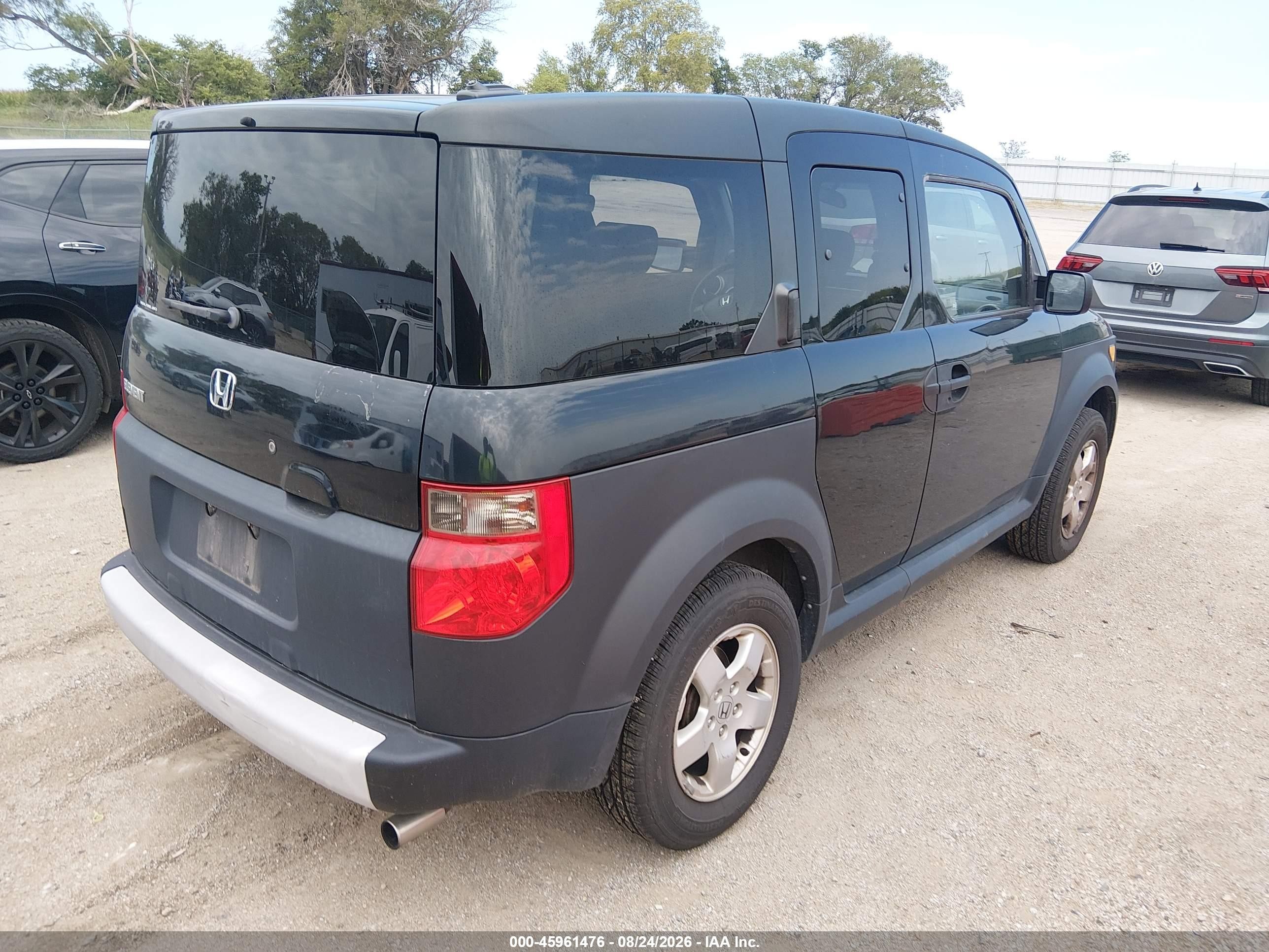 2005 Honda Element Ex Dark Blue vin: 5J6YH28635L025457
