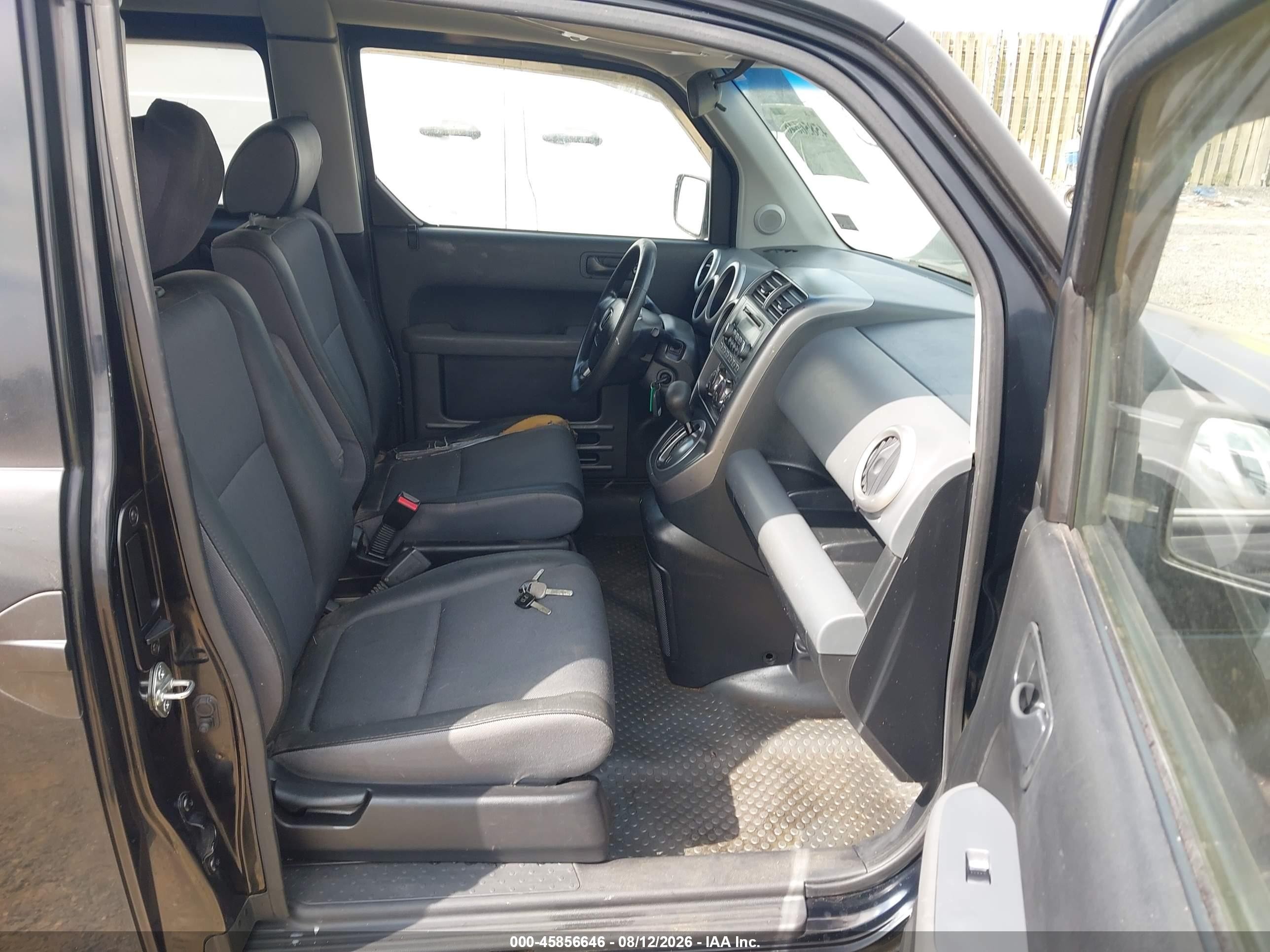 2005 Honda Element Ex Black vin: 5J6YH28635L032618