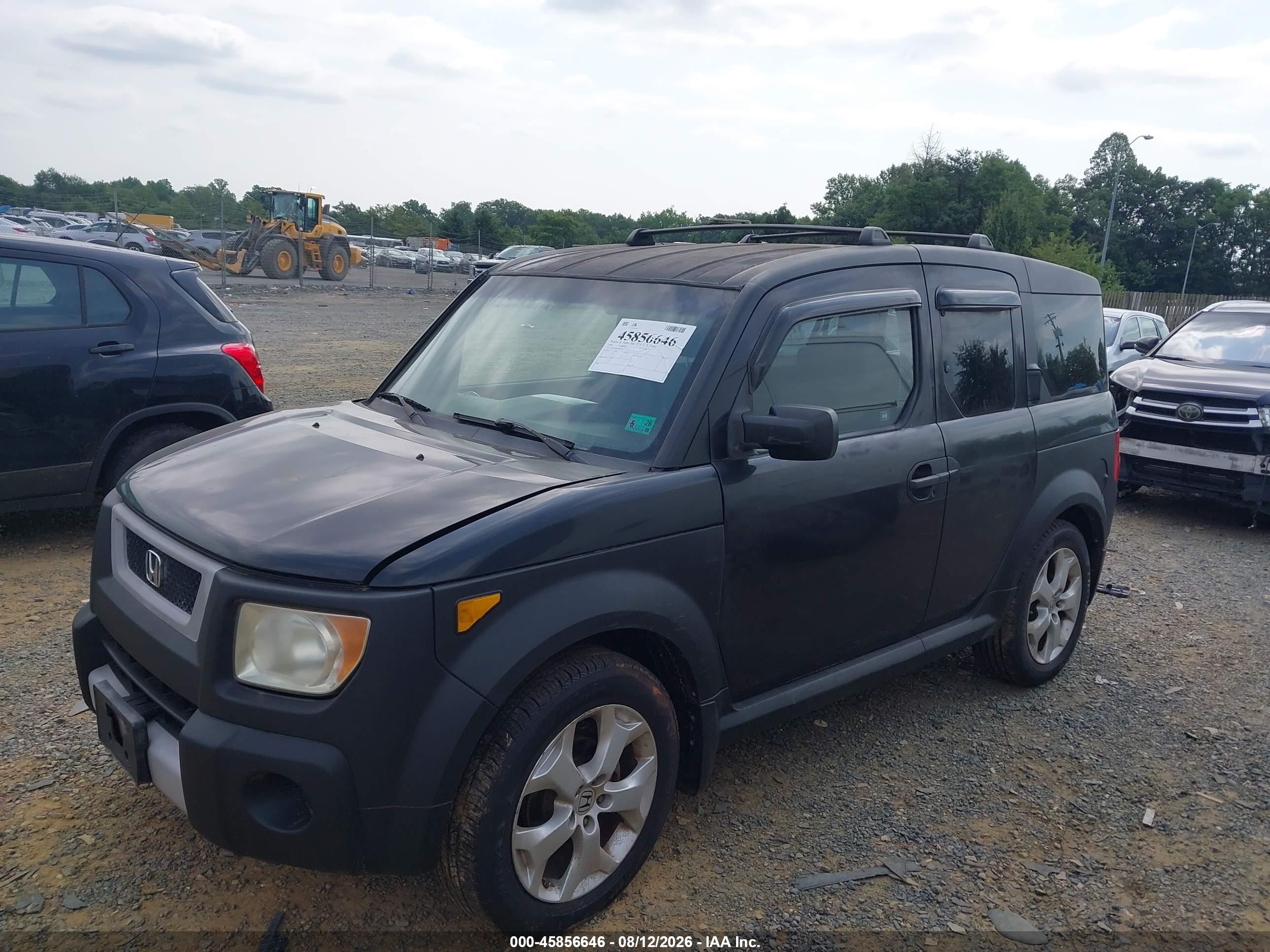 2005 Honda Element Ex Black vin: 5J6YH28635L032618