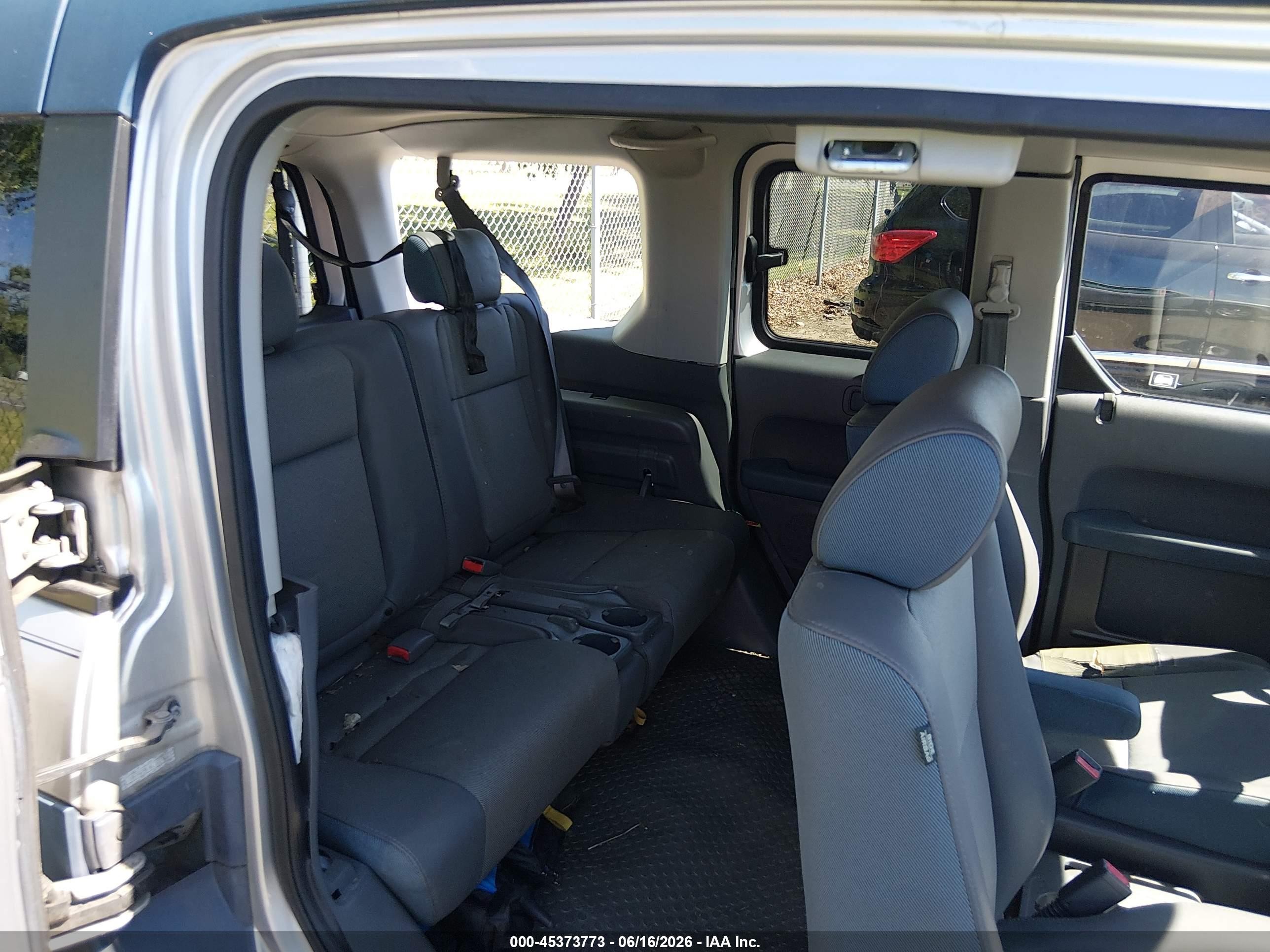 2006 Honda Element Ex Silver vin: 5J6YH28636L022768