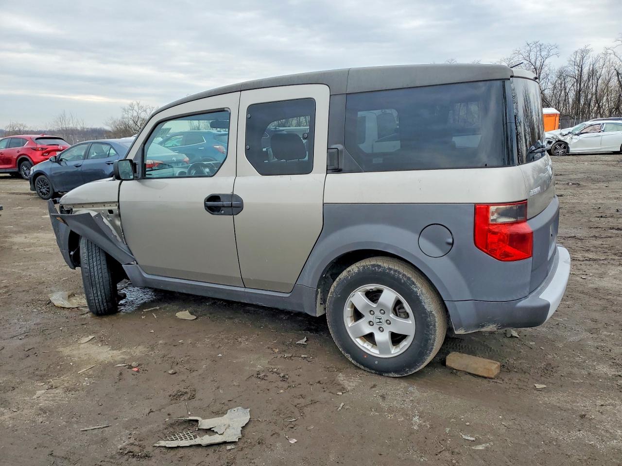 2003 Honda Element Ex Beige vin: 5J6YH28643L035203