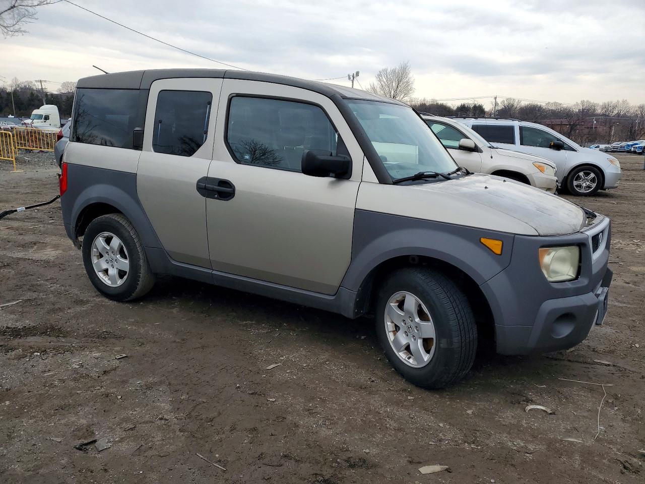 2003 Honda Element Ex Beige vin: 5J6YH28643L035203