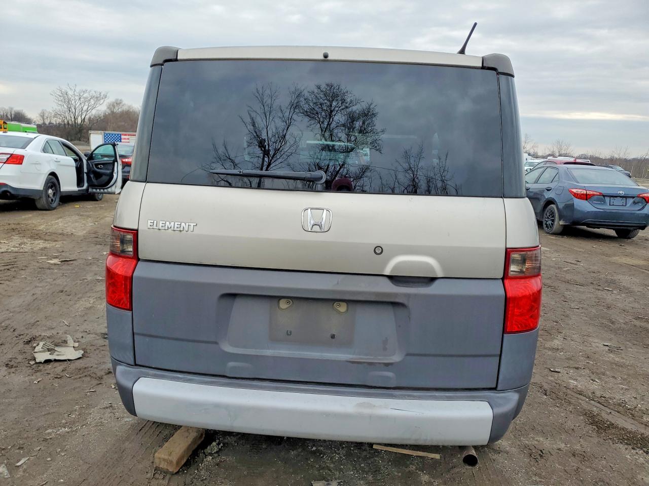 2003 Honda Element Ex Beige vin: 5J6YH28643L035203