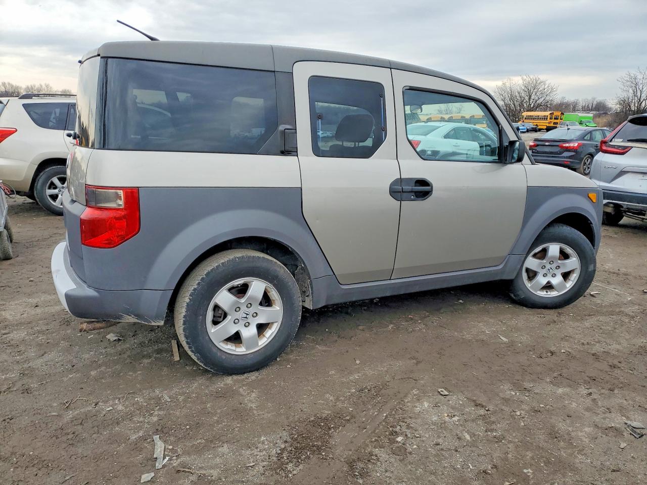 2003 Honda Element Ex Beige vin: 5J6YH28643L035203