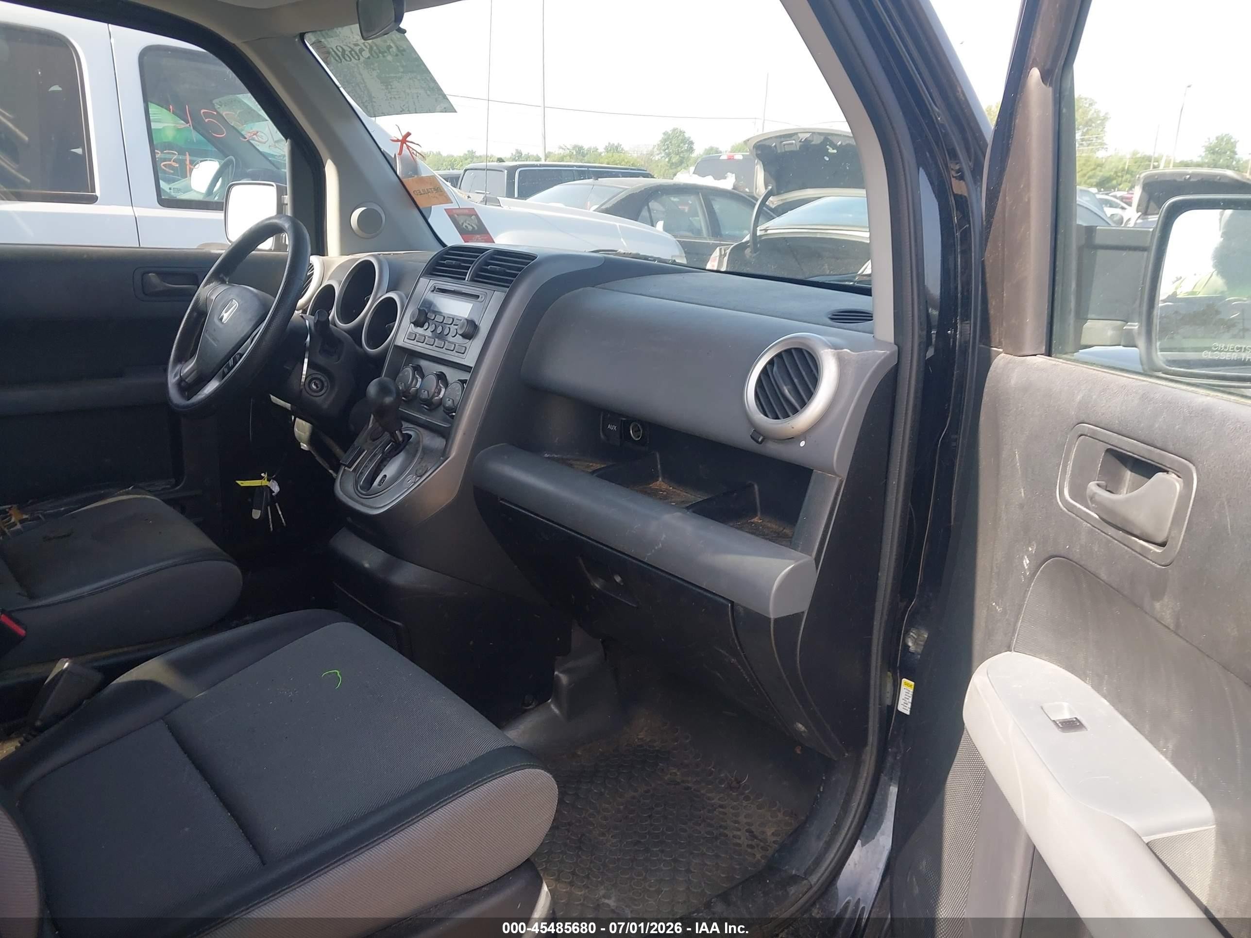 2004 Honda Element Ex Black vin: 5J6YH28644L031492