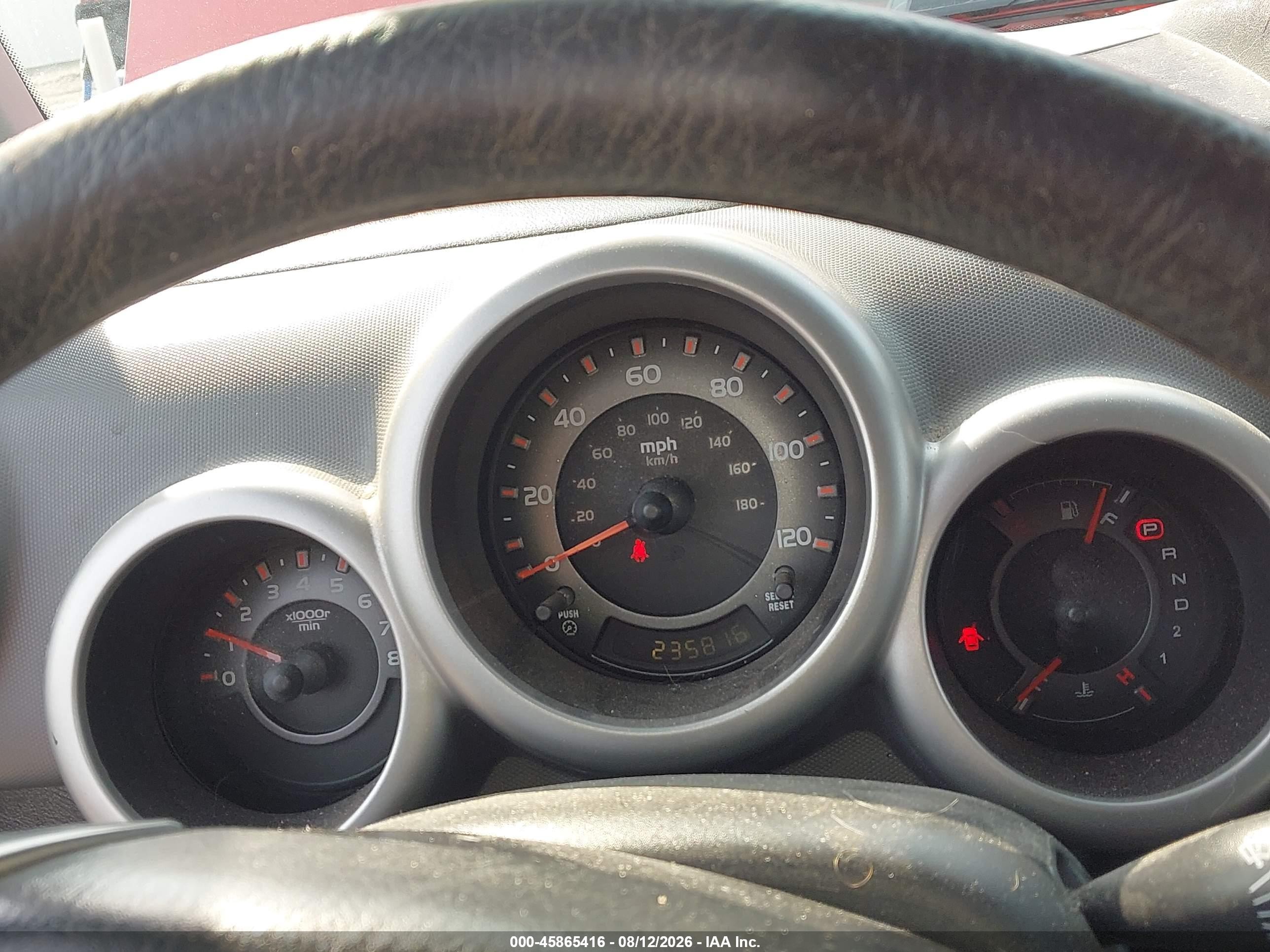 2005 Honda Element Ex Red vin: 5J6YH28645L014760
