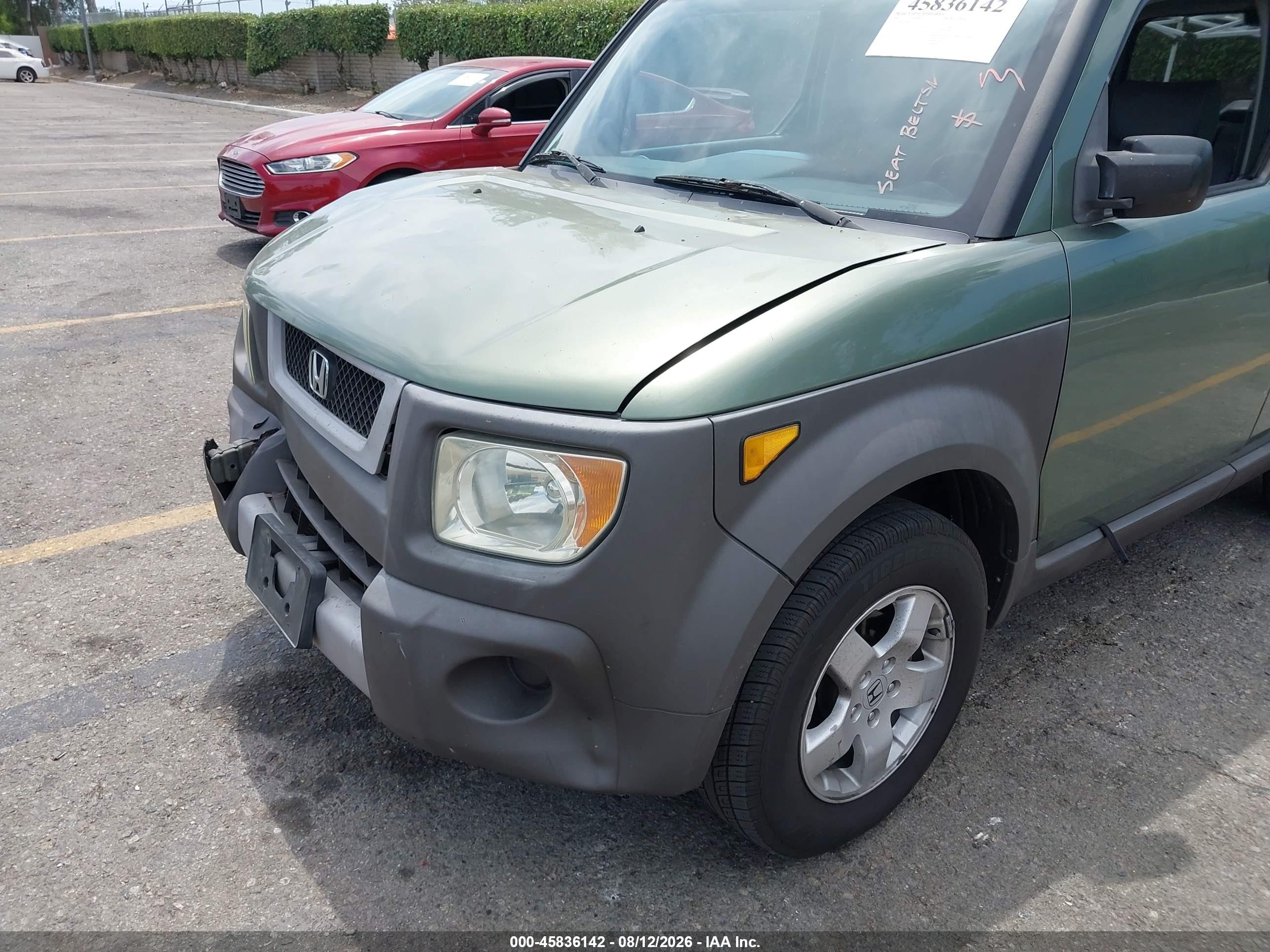 2005 Honda Element Ex Зеленый vin: 5J6YH28645L026794