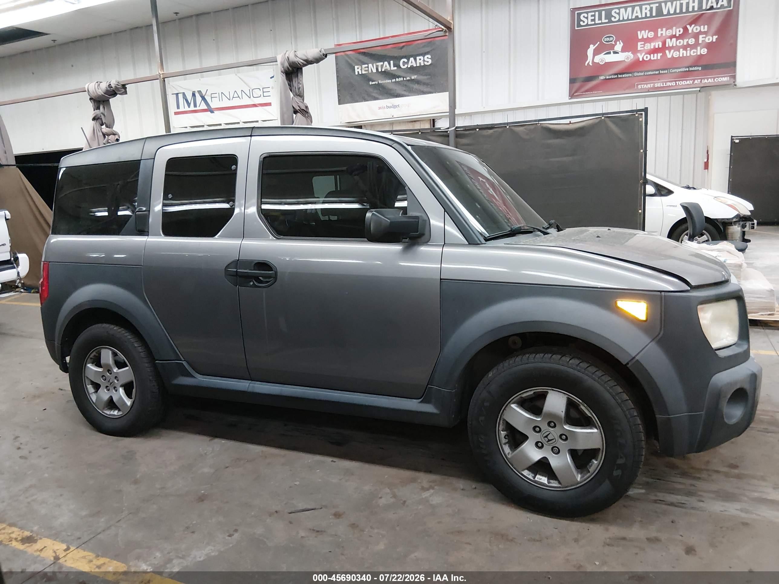 2005 Honda Element Ex Серый vin: 5J6YH28655L022415