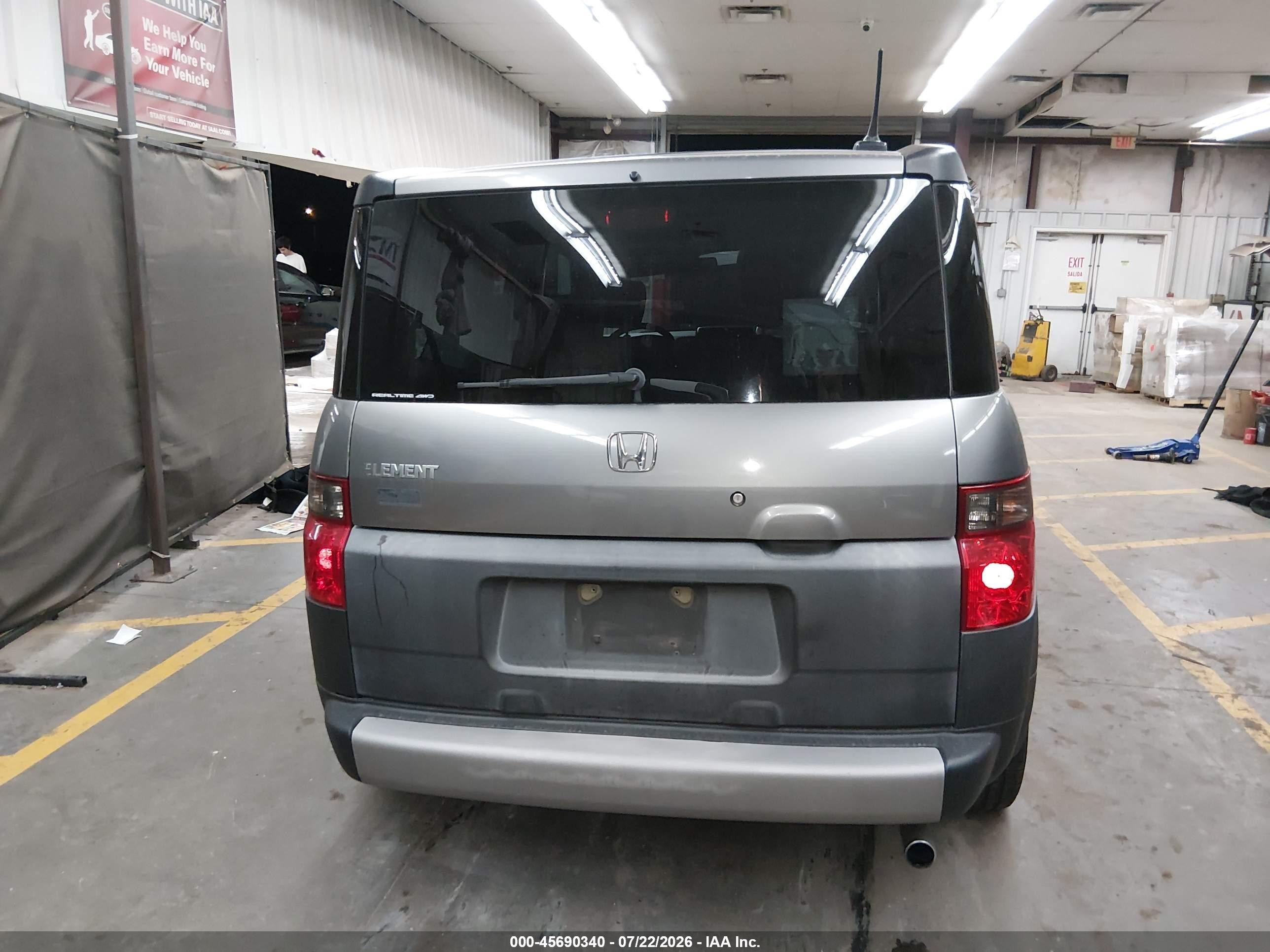 2005 Honda Element Ex Серый vin: 5J6YH28655L022415