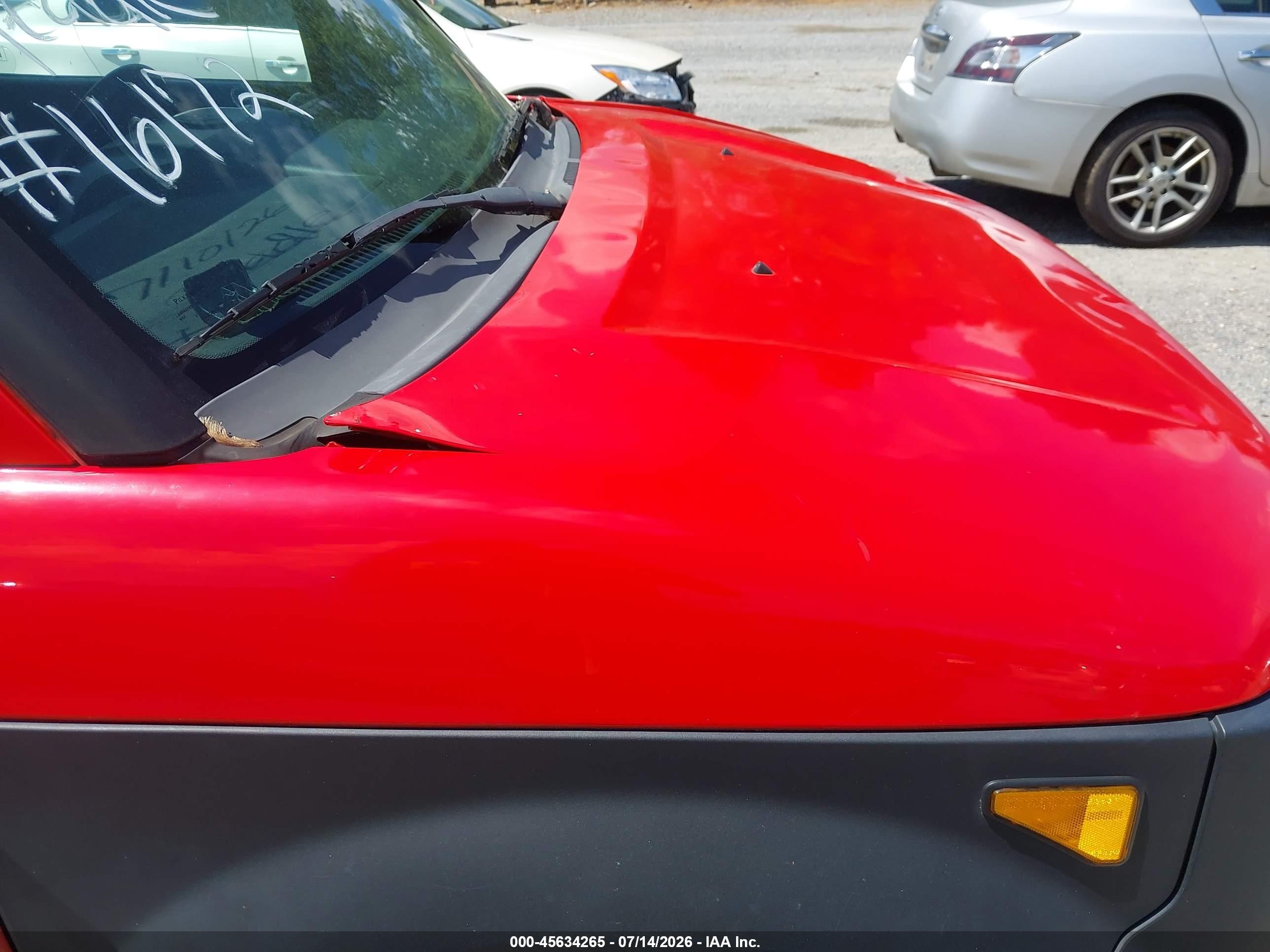 2005 Honda Element Ex Красный vin: 5J6YH28655L029686