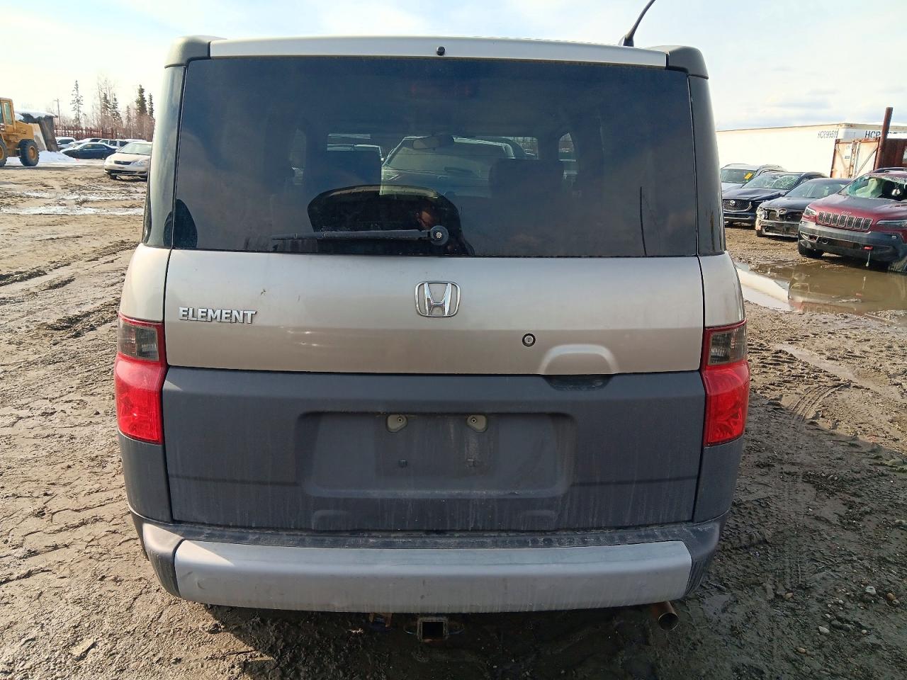 2004 Honda Element Ex Gray vin: 5J6YH28664L024558
